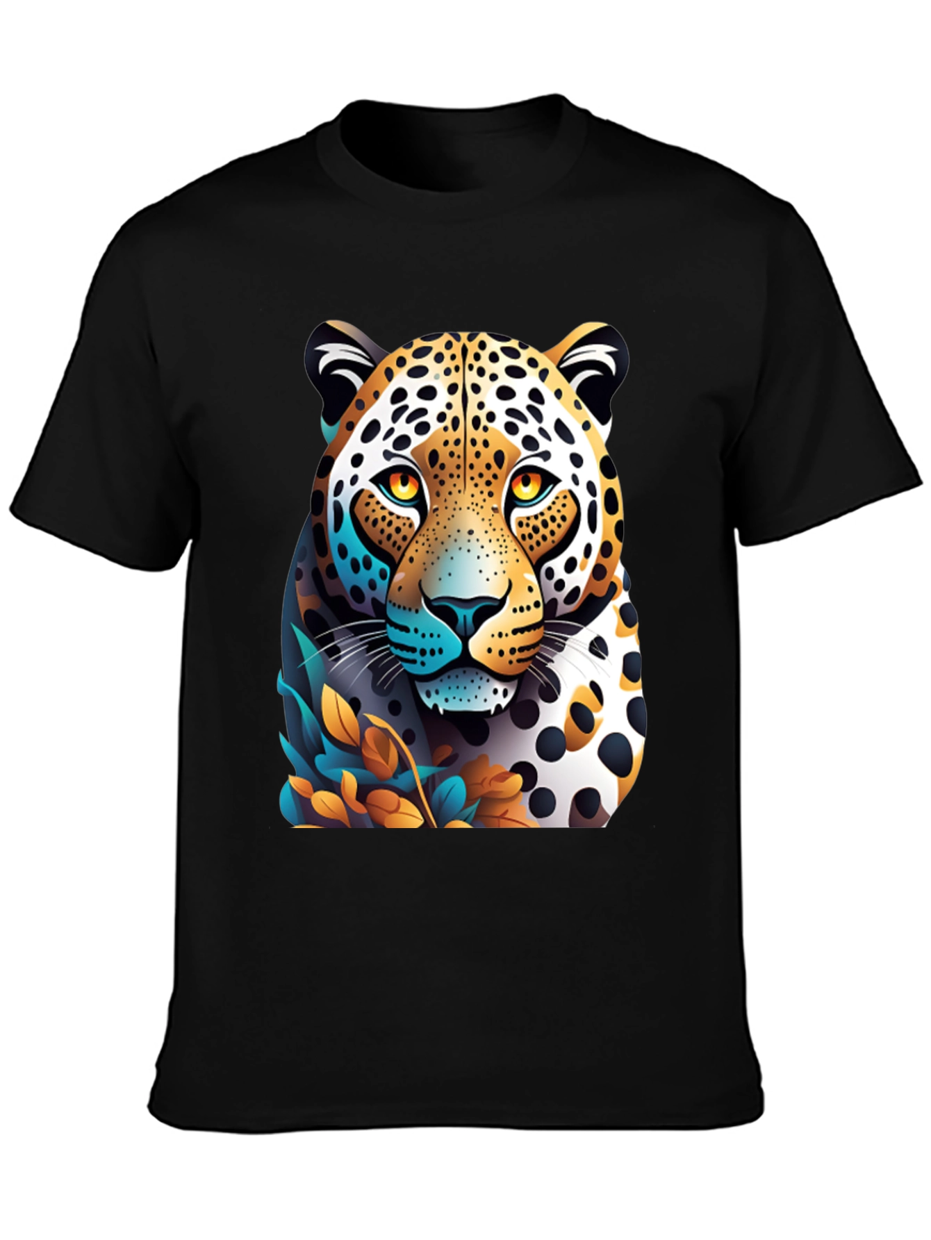Jaguar Graphic T-Shirt - Black Cotton Tee