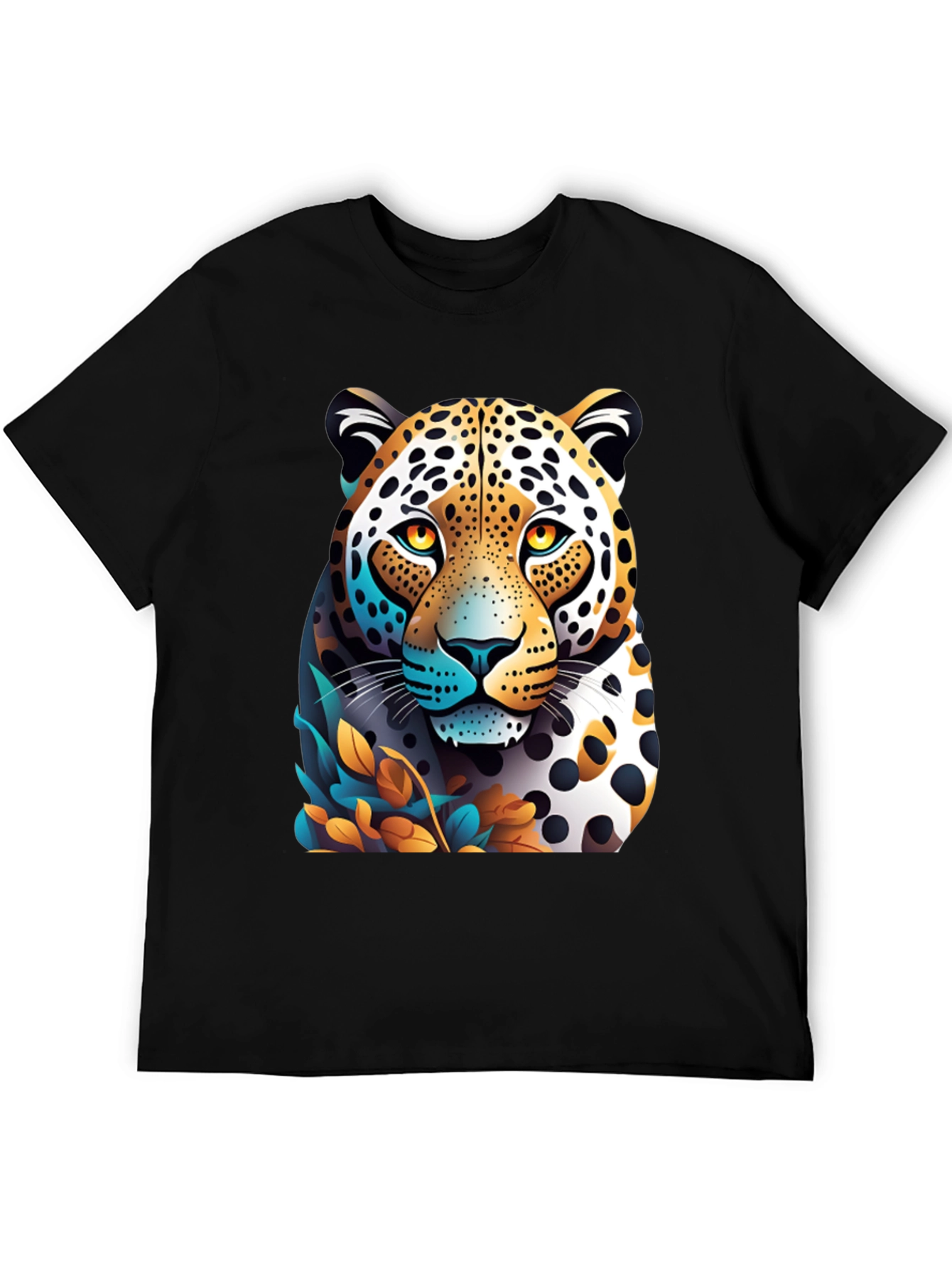 Jaguar Graphic T-Shirt - Black Cotton Tee