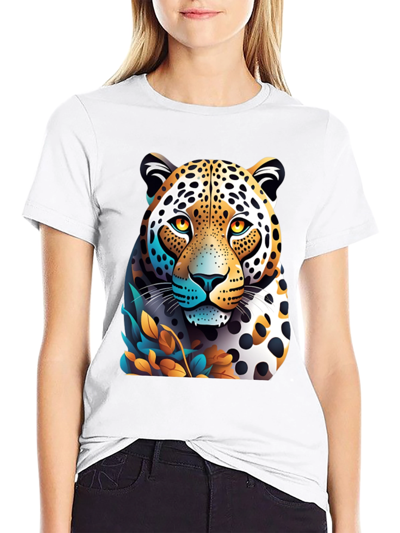 Jaguar Graphic T-Shirt - Black Cotton Tee