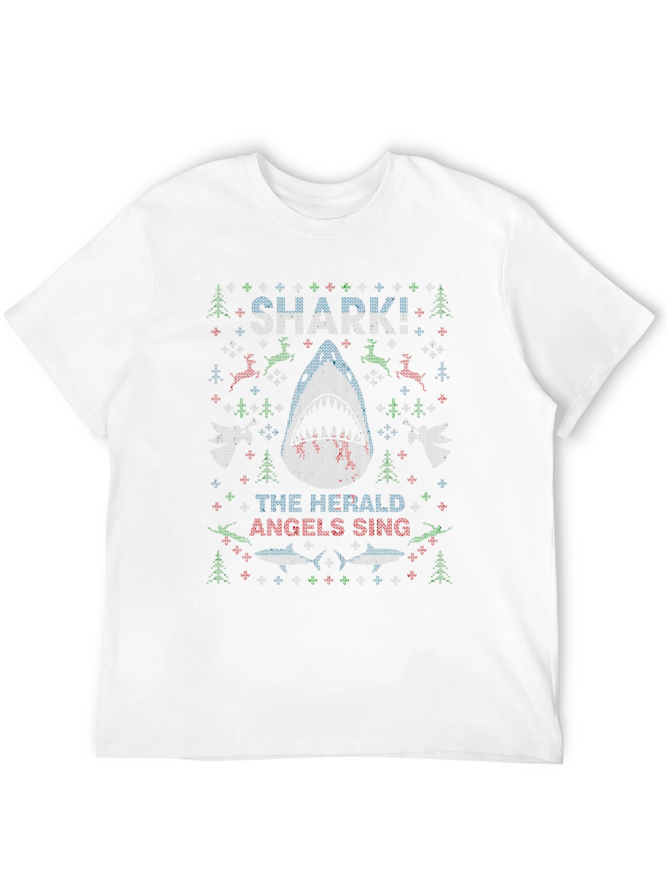Shark Ugly Christmas Sweater T-Shirt