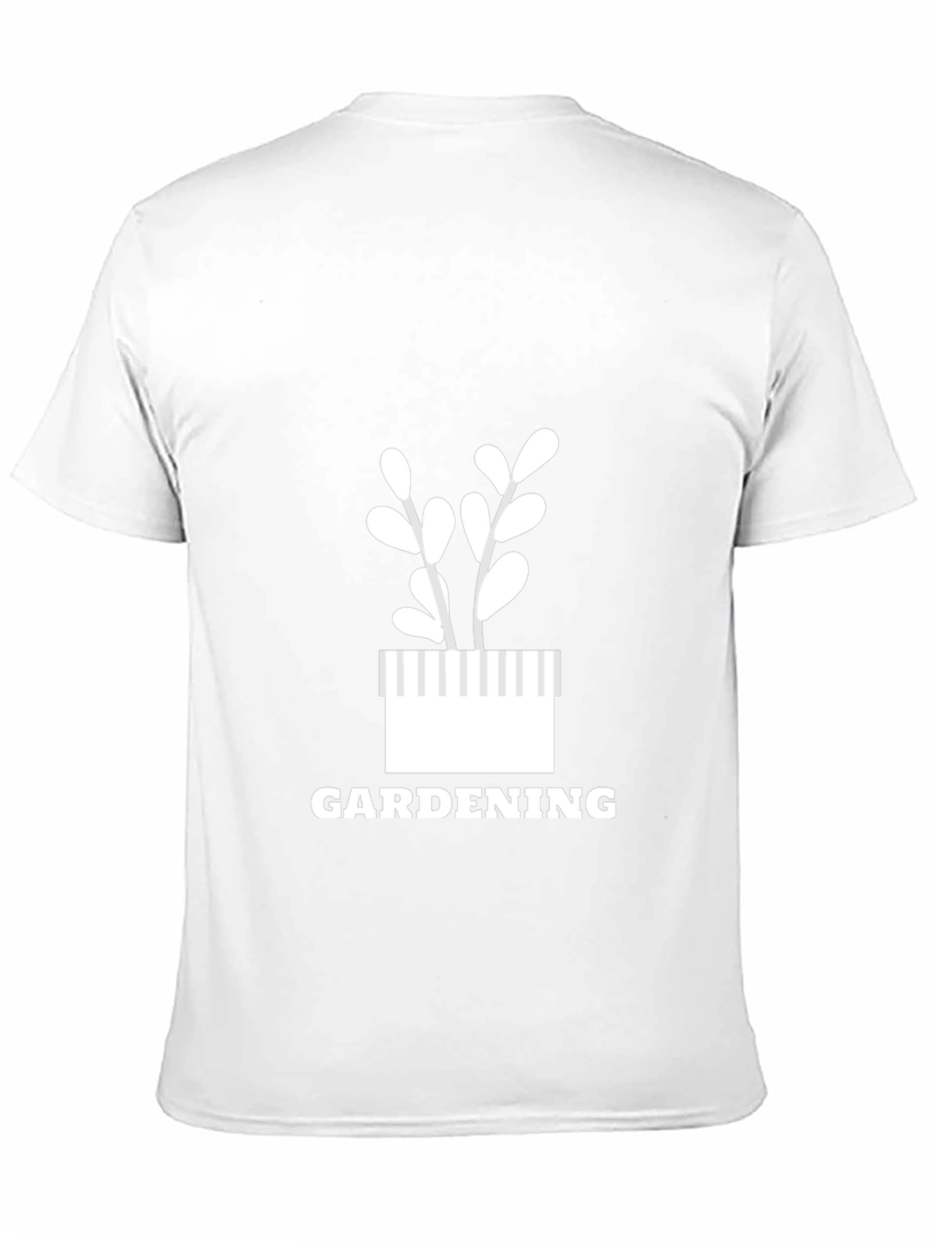 Gardening Graphic T-Shirt - Black Cotton Tee