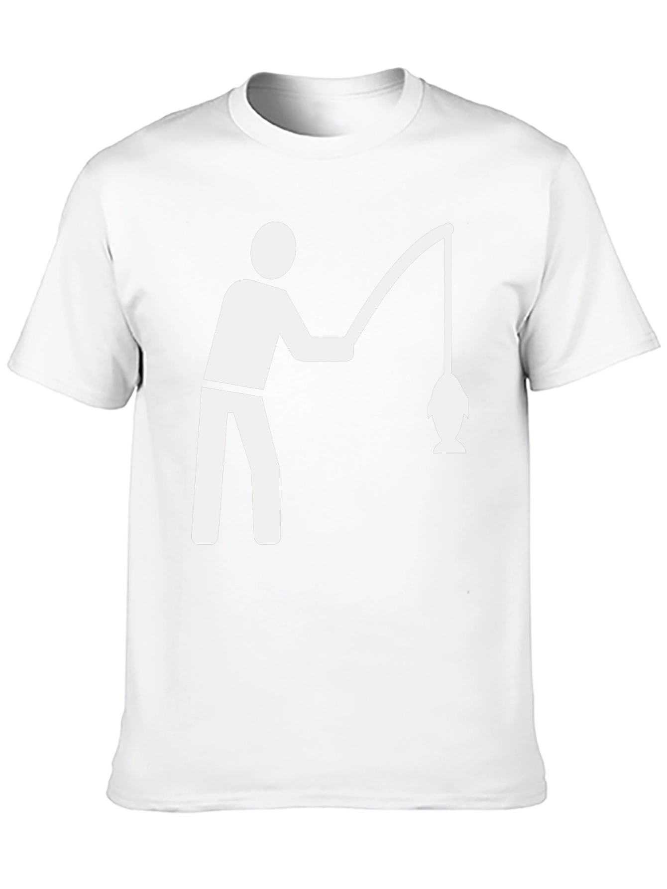 Fishing T-Shirt - Black Graphic Tee
