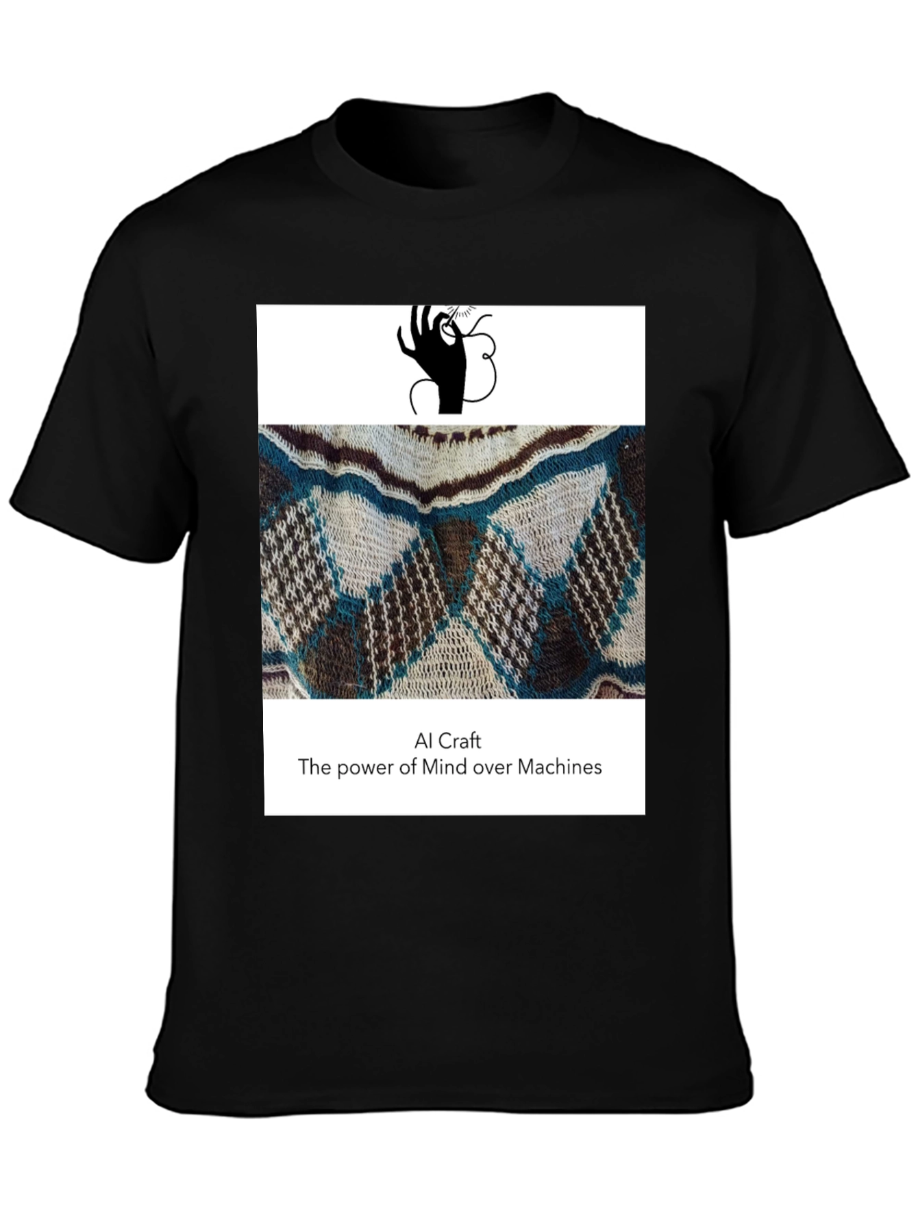 AI Craft Mind Over Machines T-Shirt