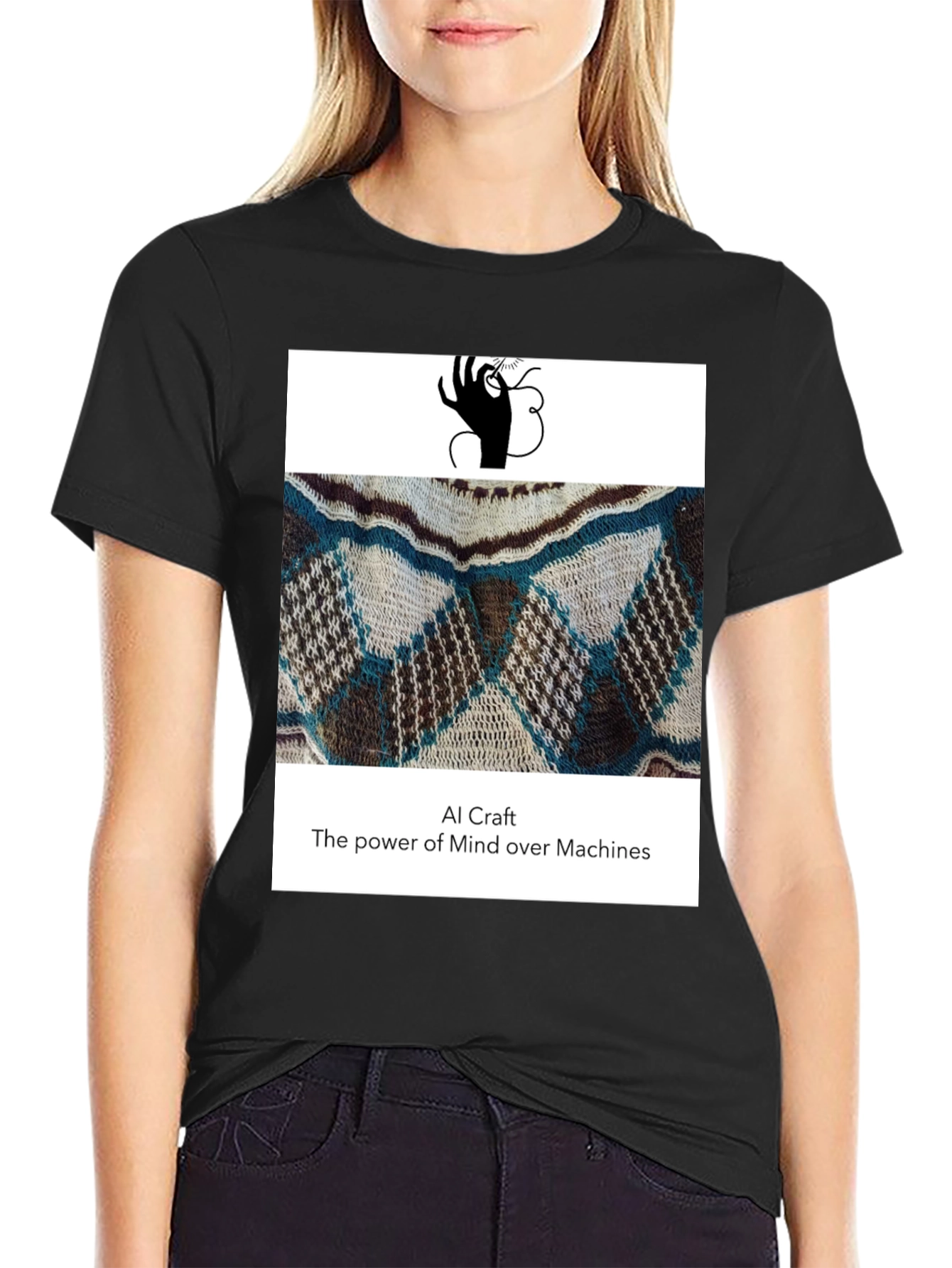 AI Craft Mind Over Machines T-Shirt
