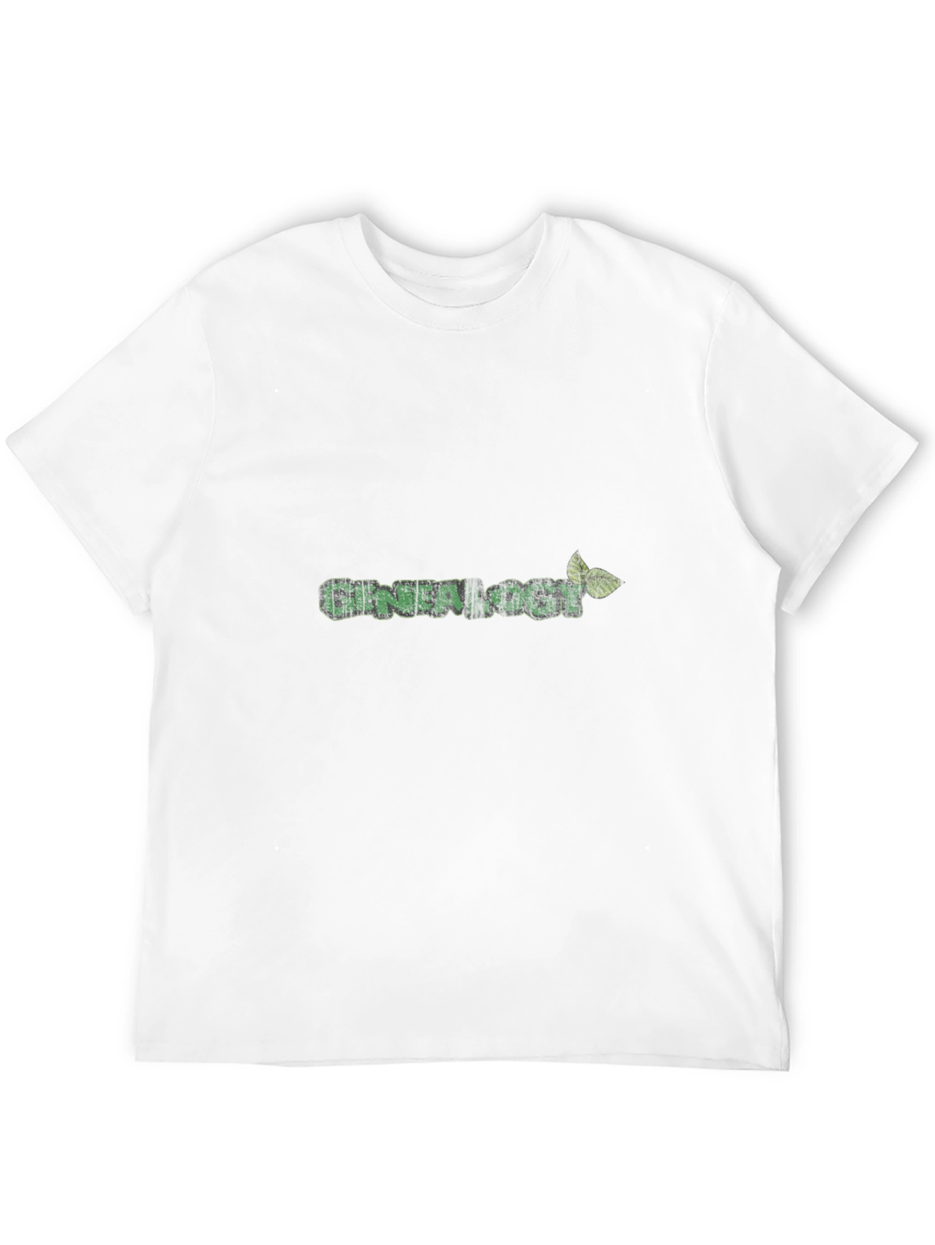 Genealogy T-Shirt - Green Leaf Design