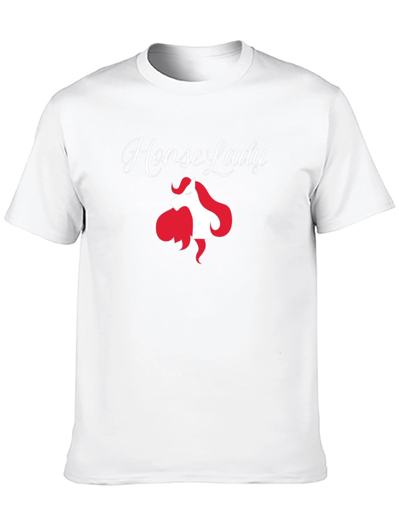 Horse Lady T-Shirt - Equestrian Gift