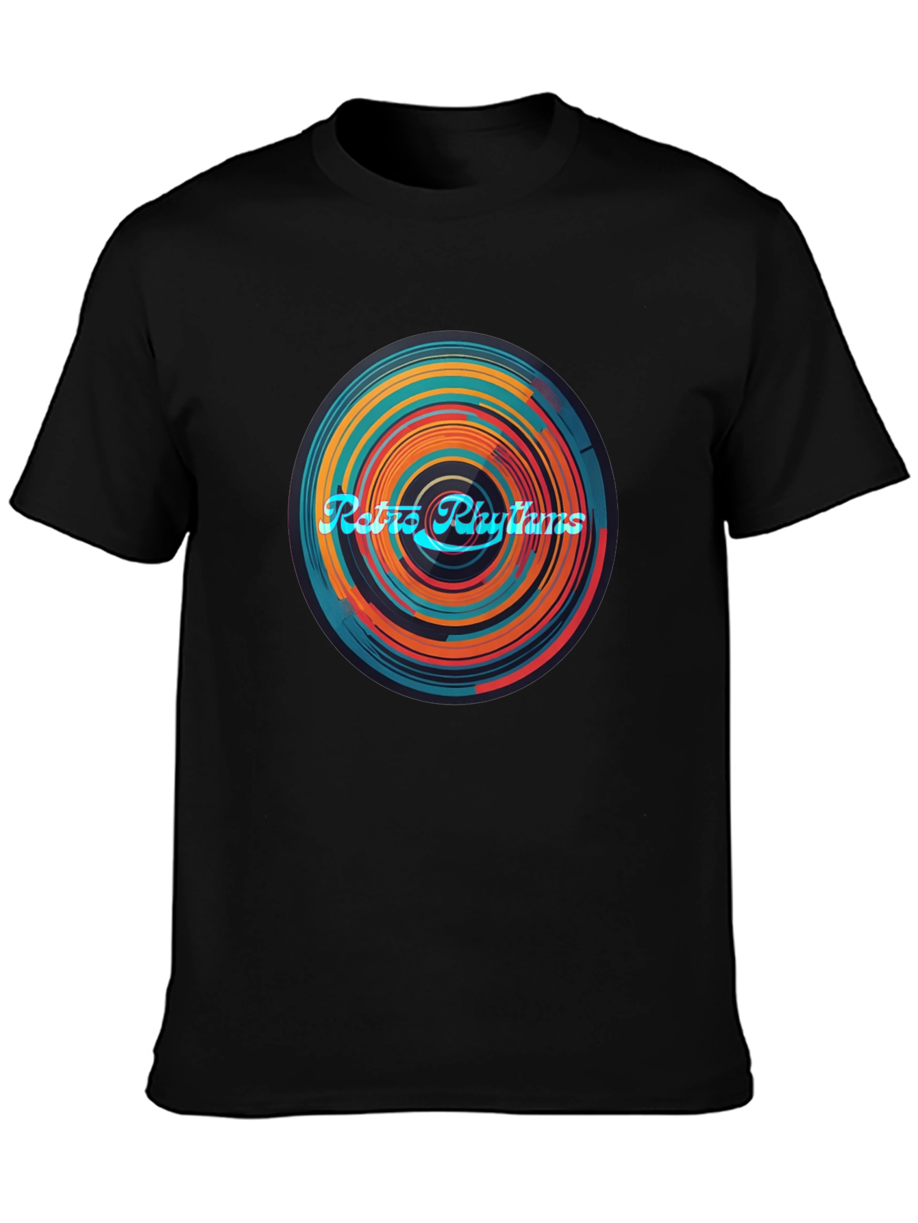 Retro Rhythms Graphic Tee - Music Lovers T-Shirt