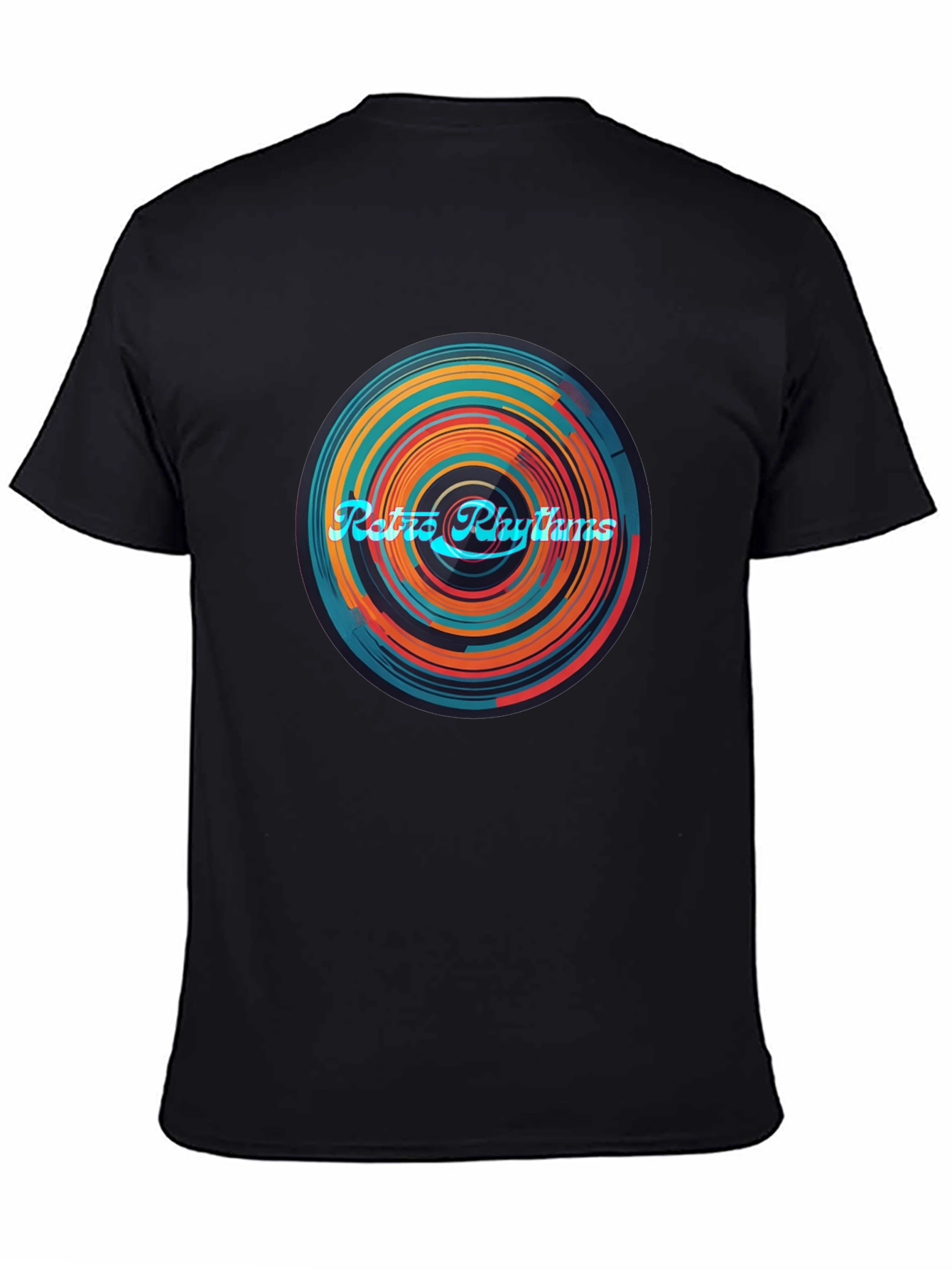 Retro Rhythms Graphic Tee - Music Lovers T-Shirt