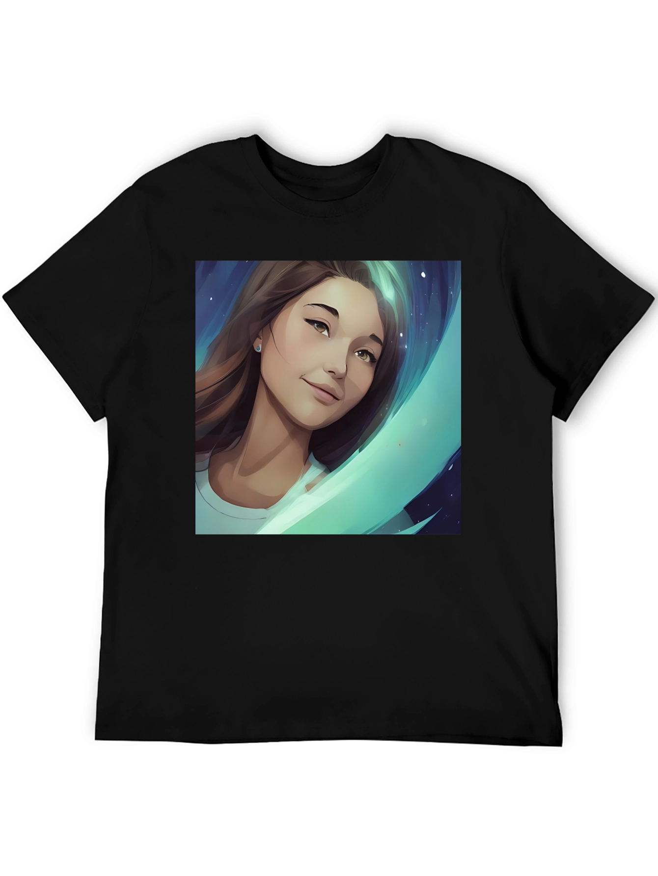 Artistic Portrait Graphic Tee
