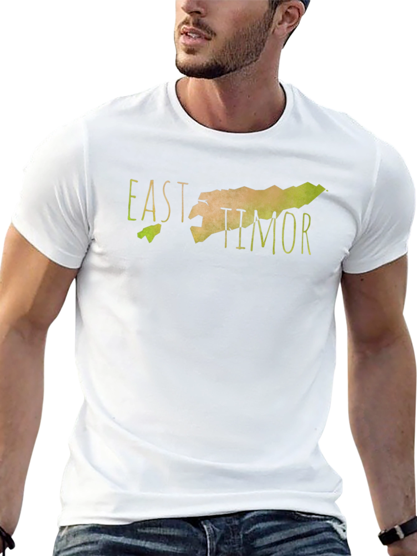 East Timor Map T-Shirt - Travel Souvenir