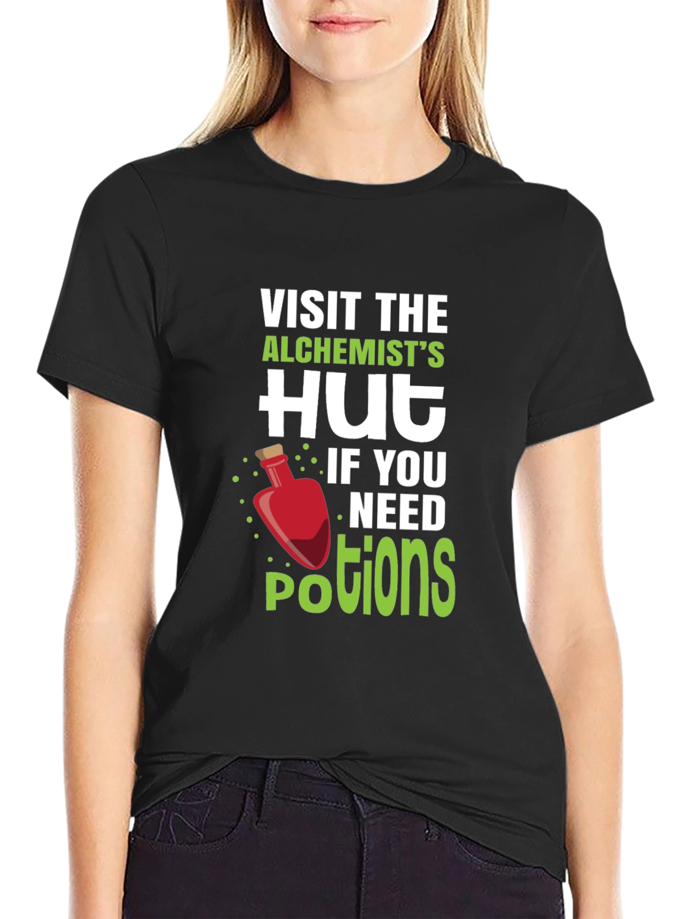 Alchemist Hut Potion T-Shirt
