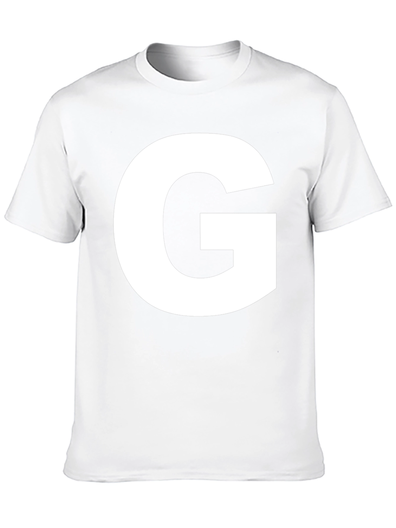 Bold Letter G Black T-Shirt
