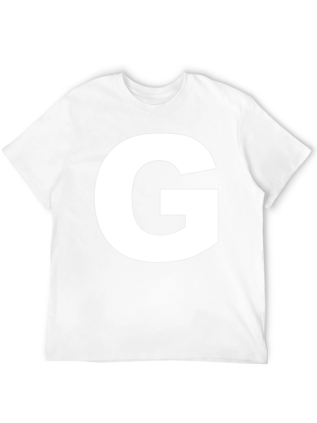 Bold Letter G Black T-Shirt