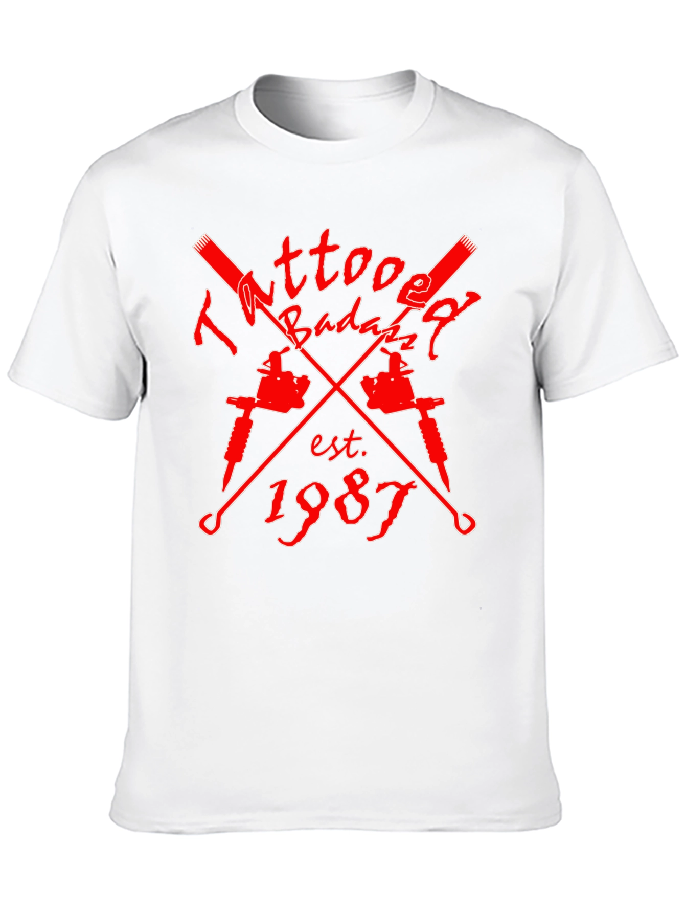 Tattooed Badazz Est. 1987 Black Graphic Tee