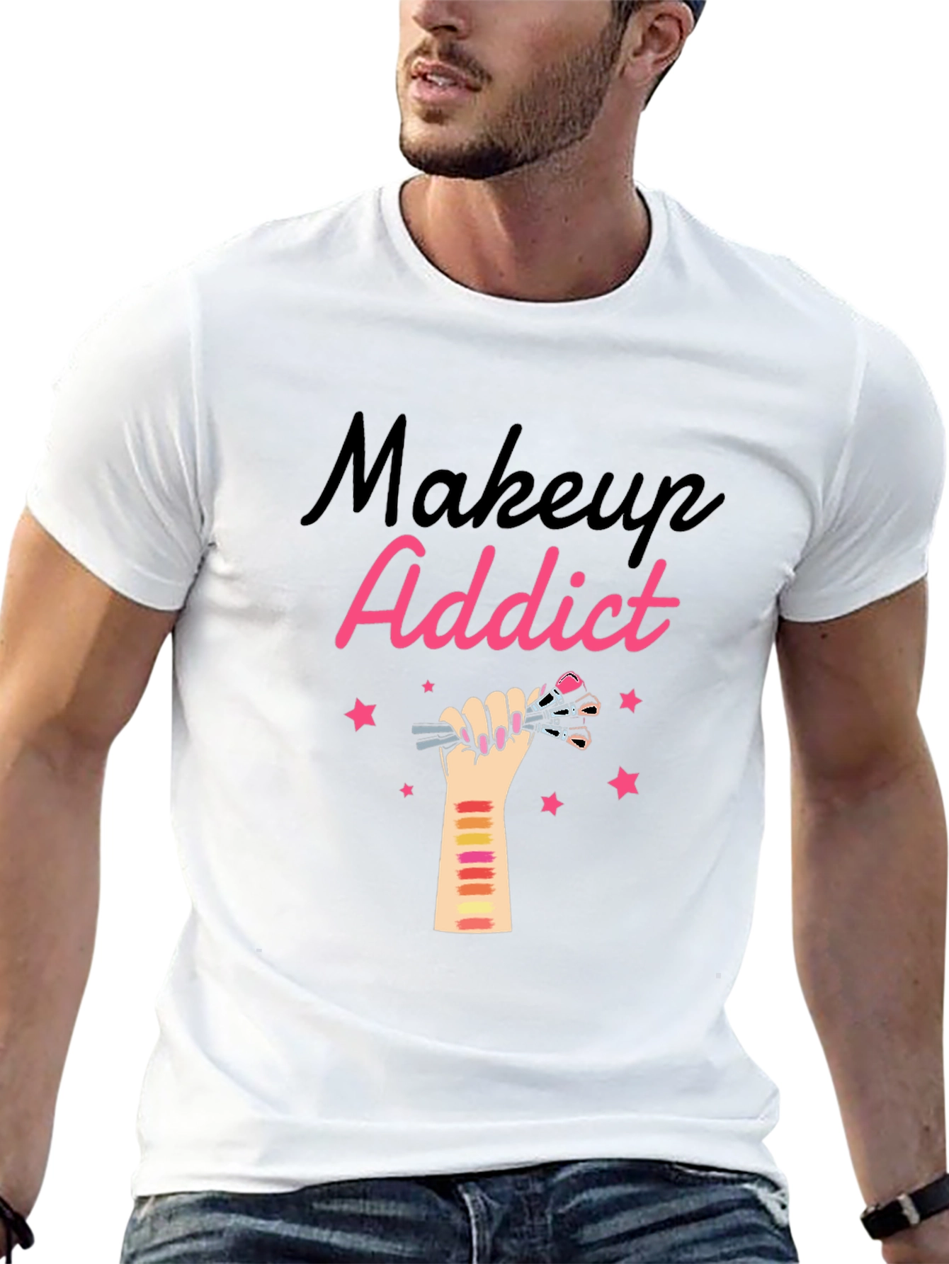 Makeup Addict Graphic T-Shirt