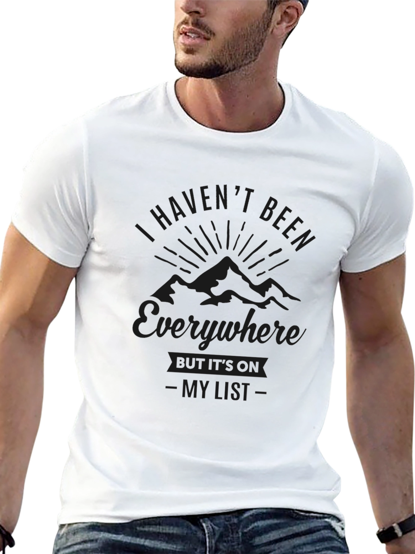 Travel Lovers Black T-Shirt