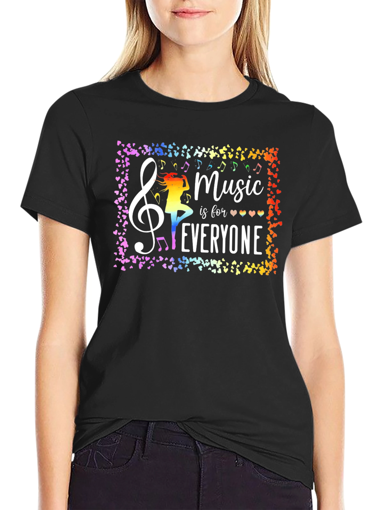 Music is for Everyone Graphic Tee