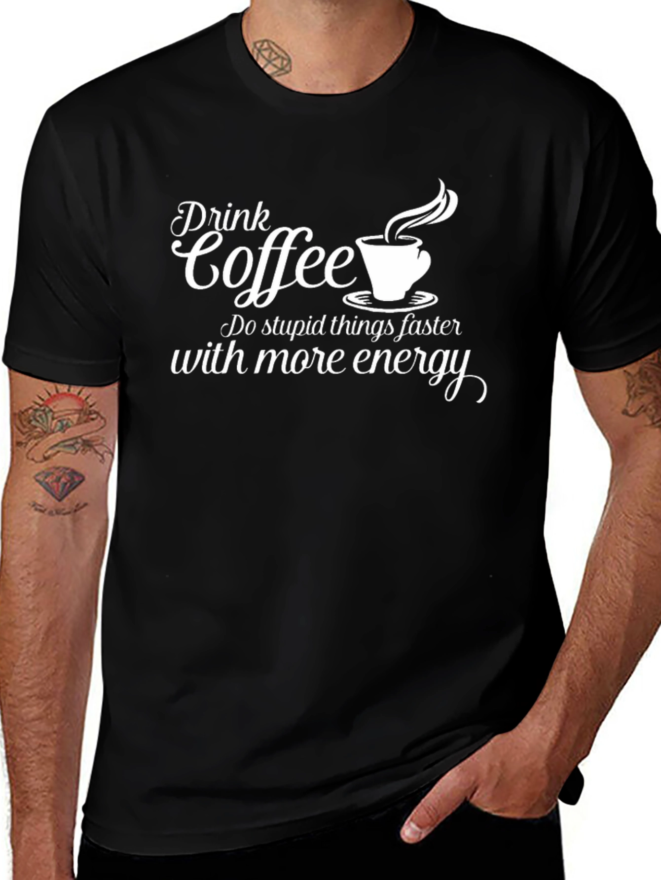 Drink Coffee Do Stupid Things T-Shirt