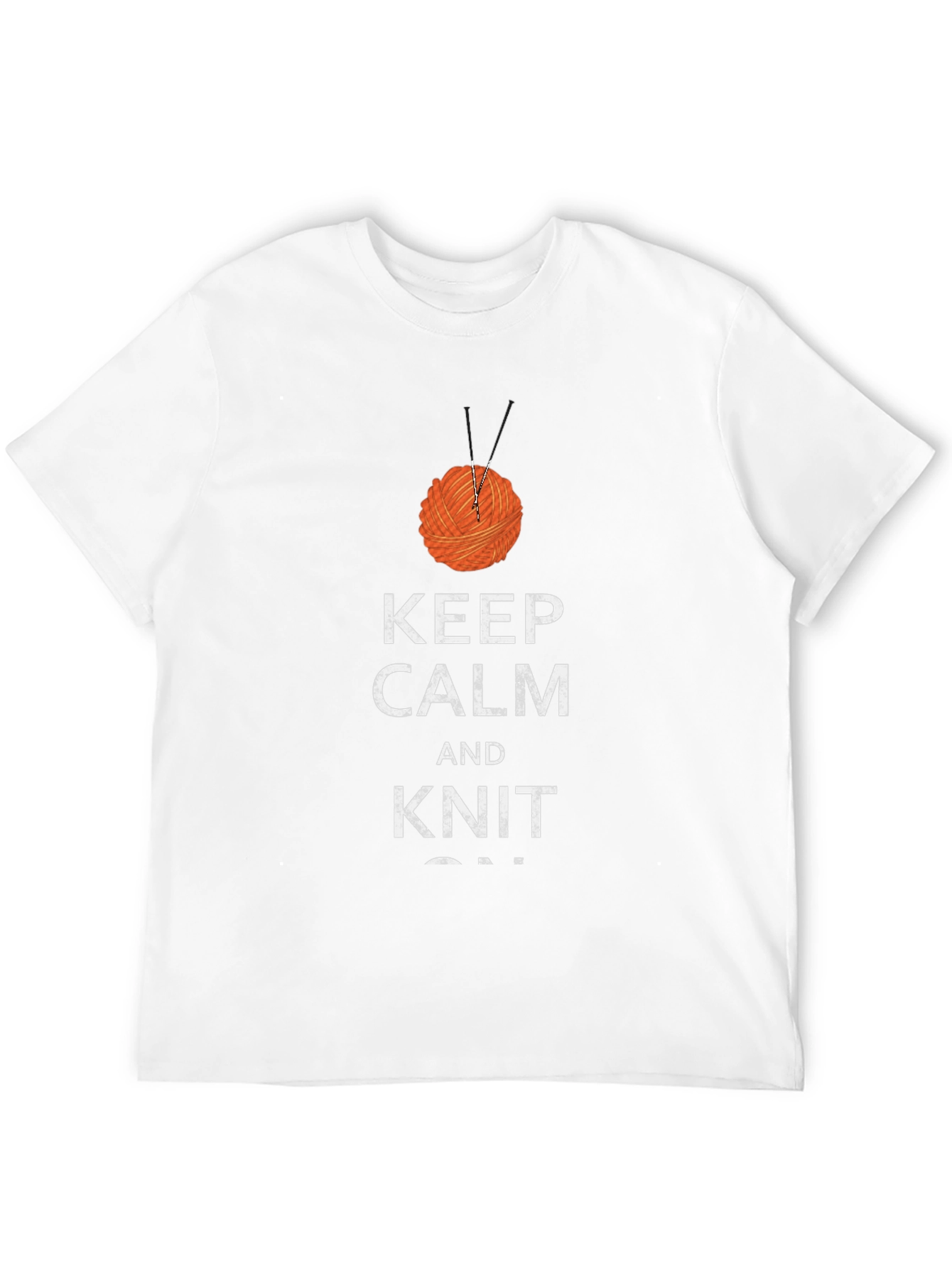 Keep Calm and Knit On T-Shirt