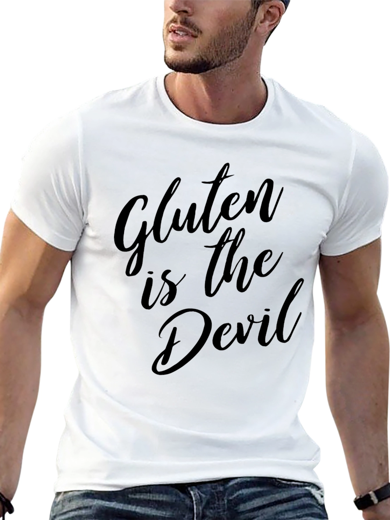 Gluten is the Devil Graphic Tee