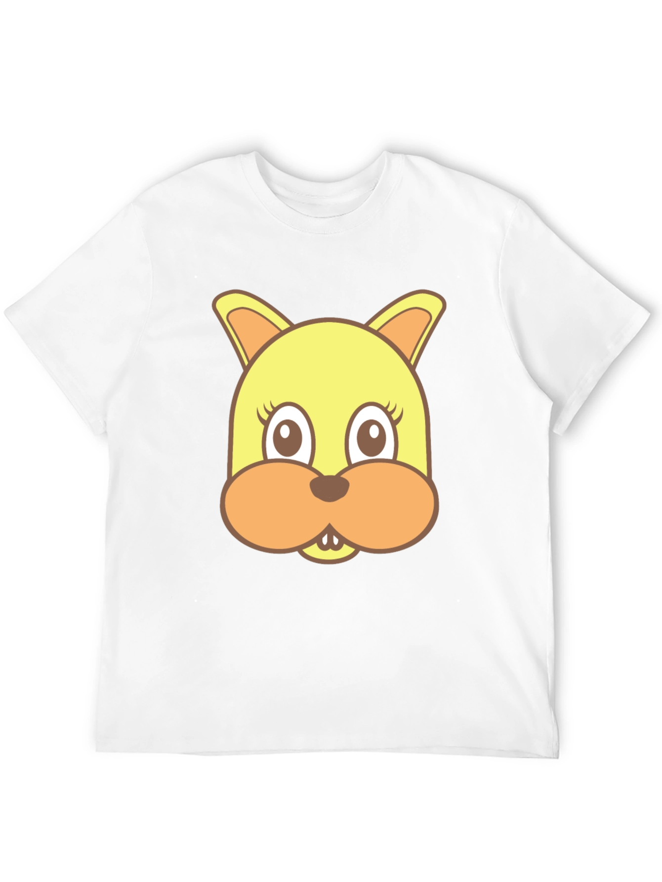 Cute Cartoon Rabbit Tee - Fun & Playful Style