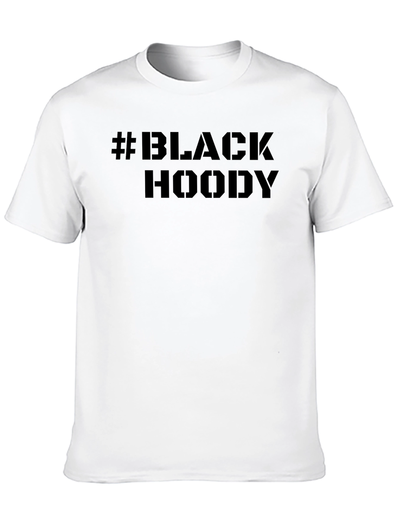 Black Hoody T-Shirt