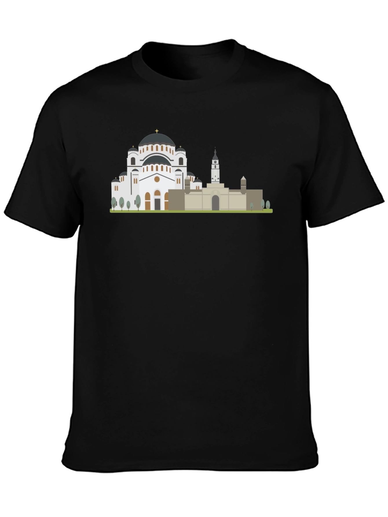 Belgrade Skyline T-Shirt - Serbia Travel Souvenir