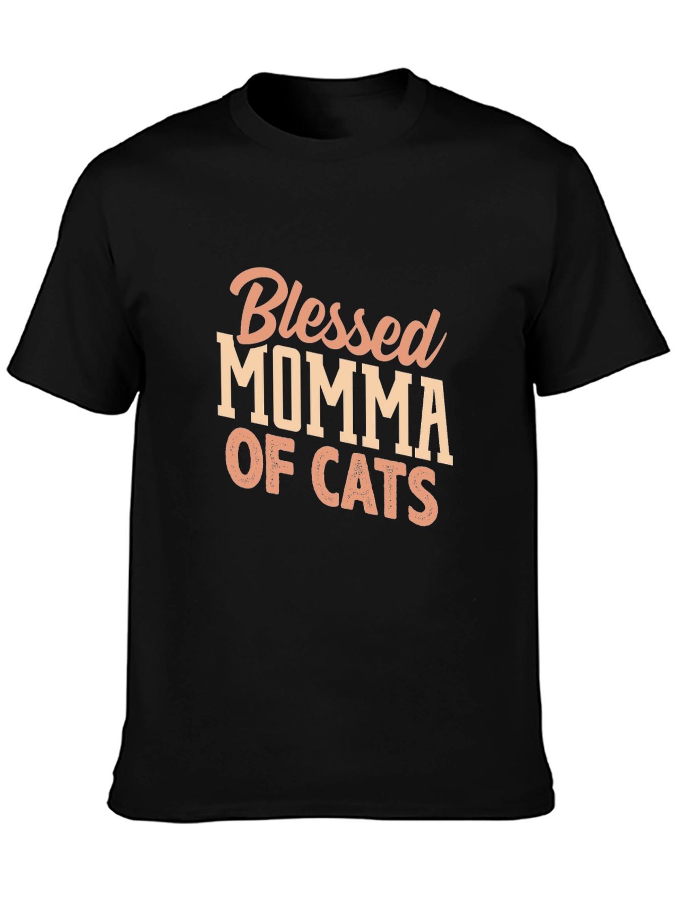 Blessed Momma of Cats T-Shirt