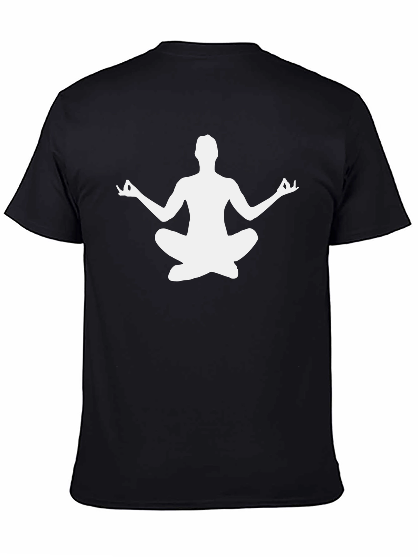 Meditate T-Shirt - Black Yoga Tee