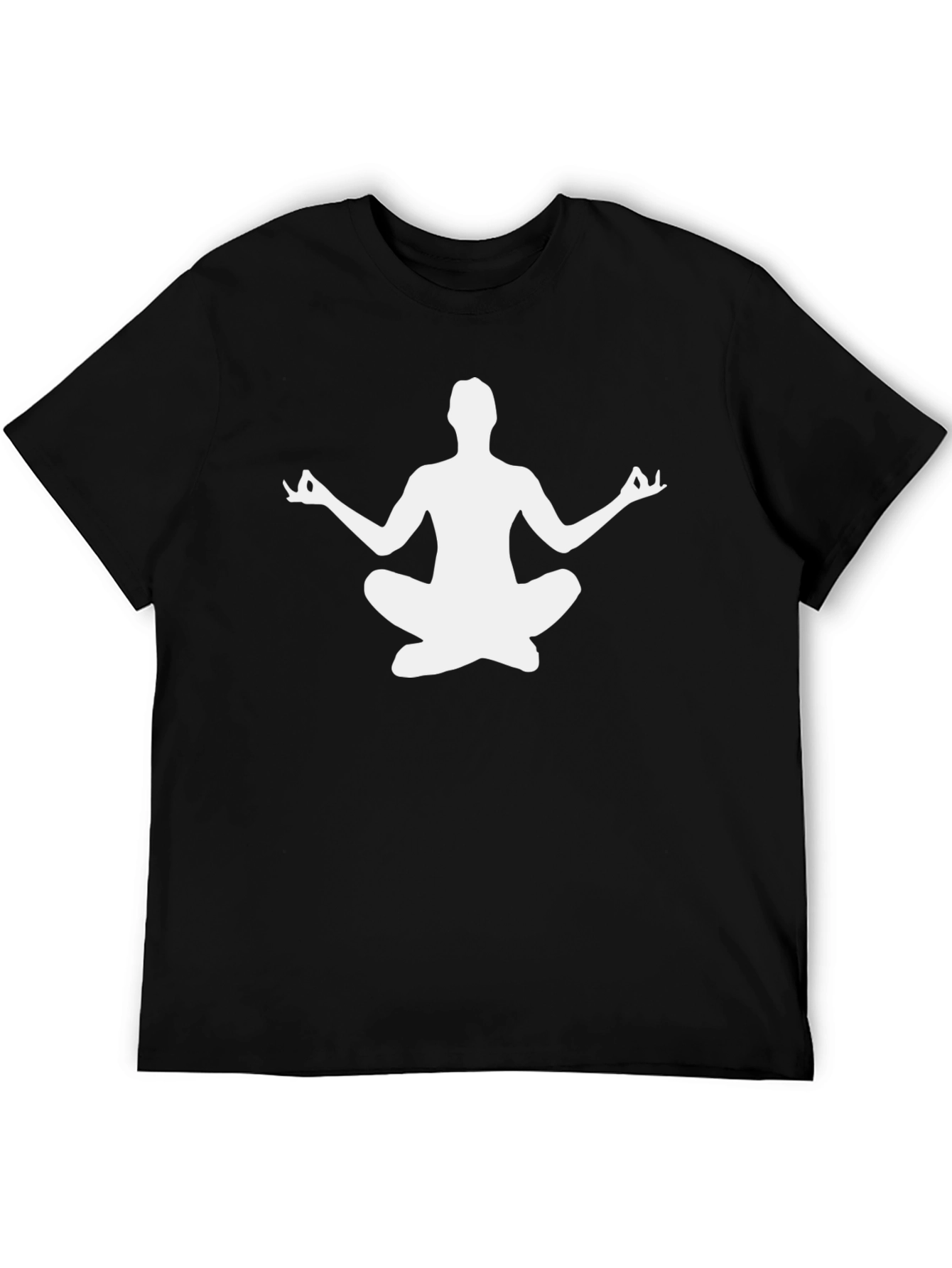 Meditate T-Shirt - Black Yoga Tee