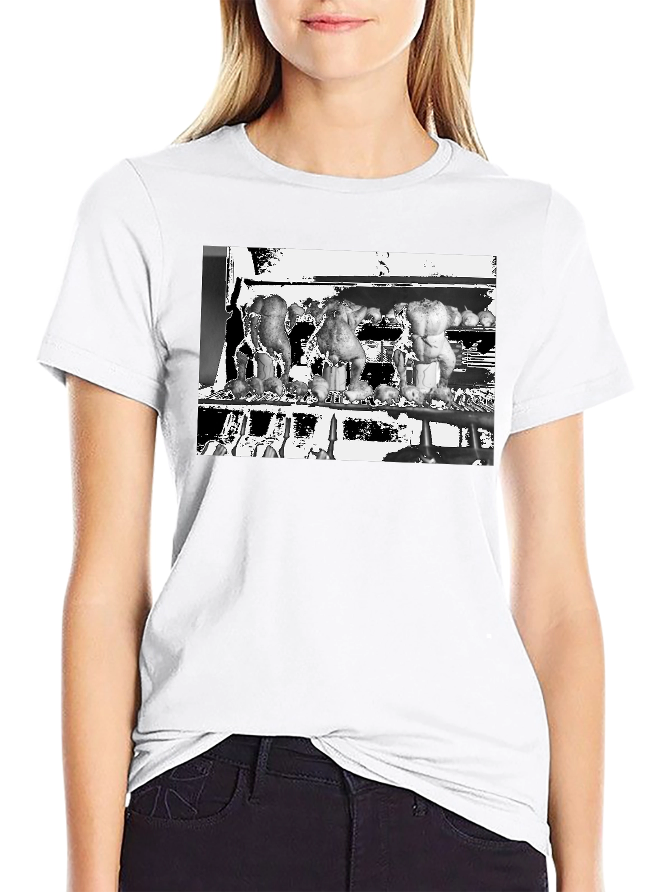 Abstract Culinary Art Graphic Tee