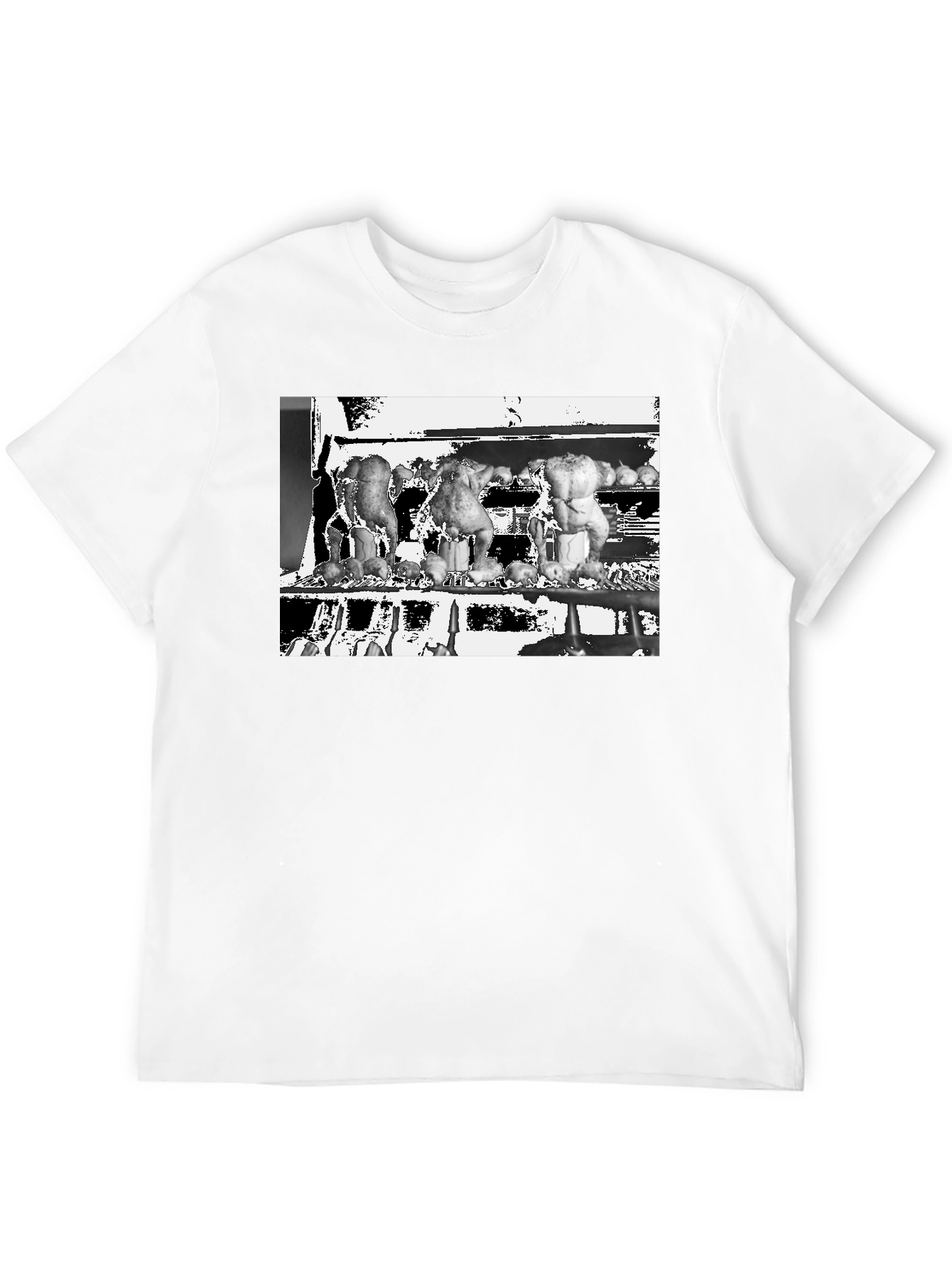 Abstract Culinary Art Graphic Tee