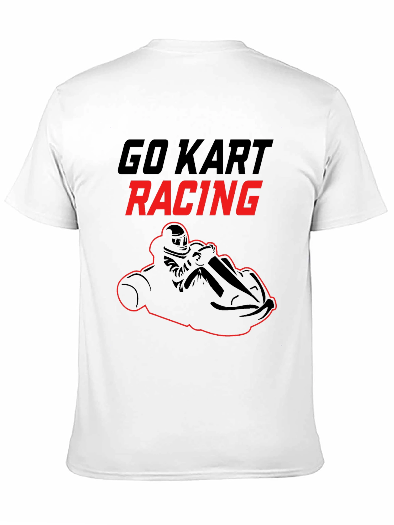 Go Kart Racing Graphic T-Shirt
