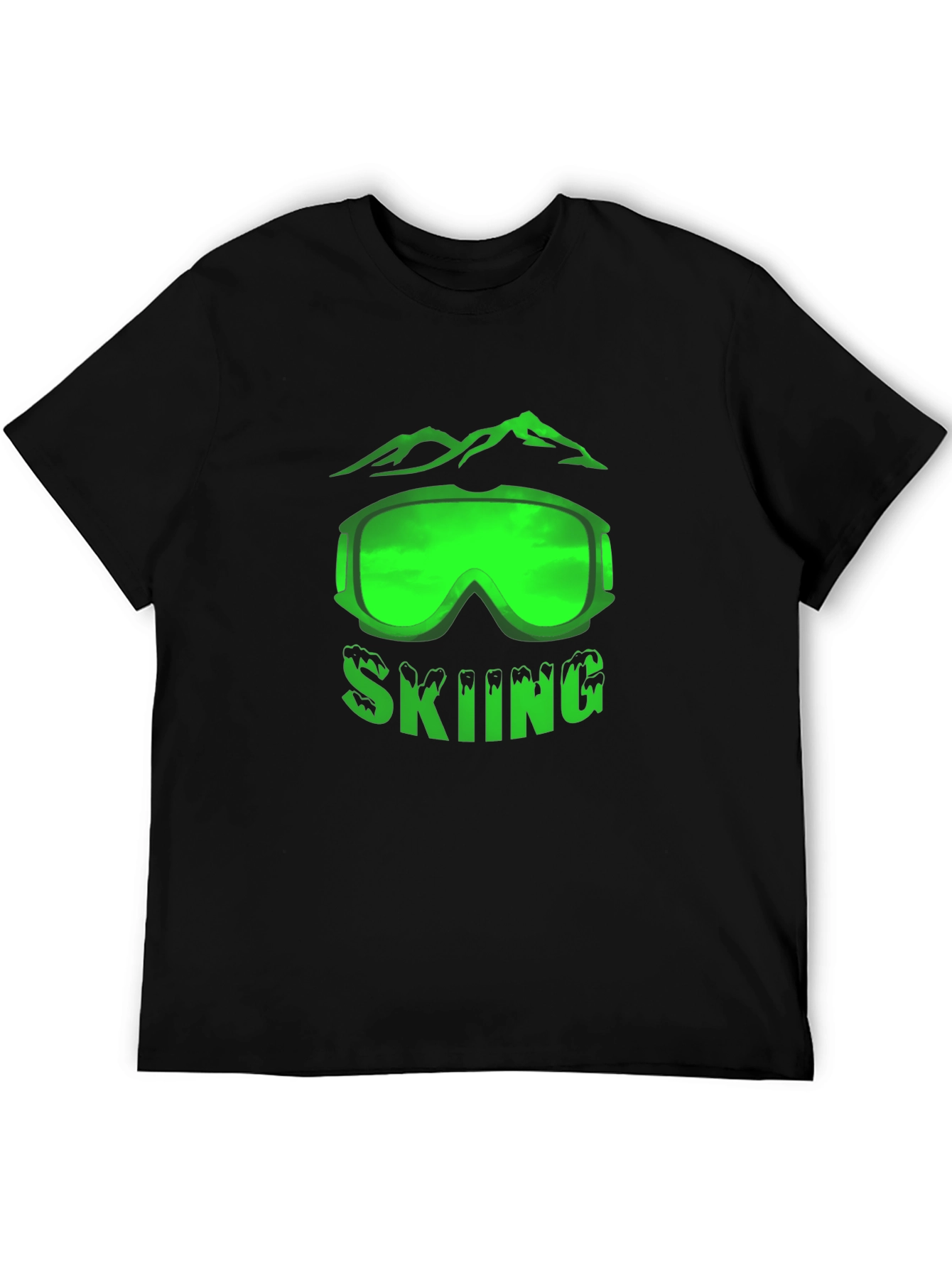 Skiing Graphic Tee