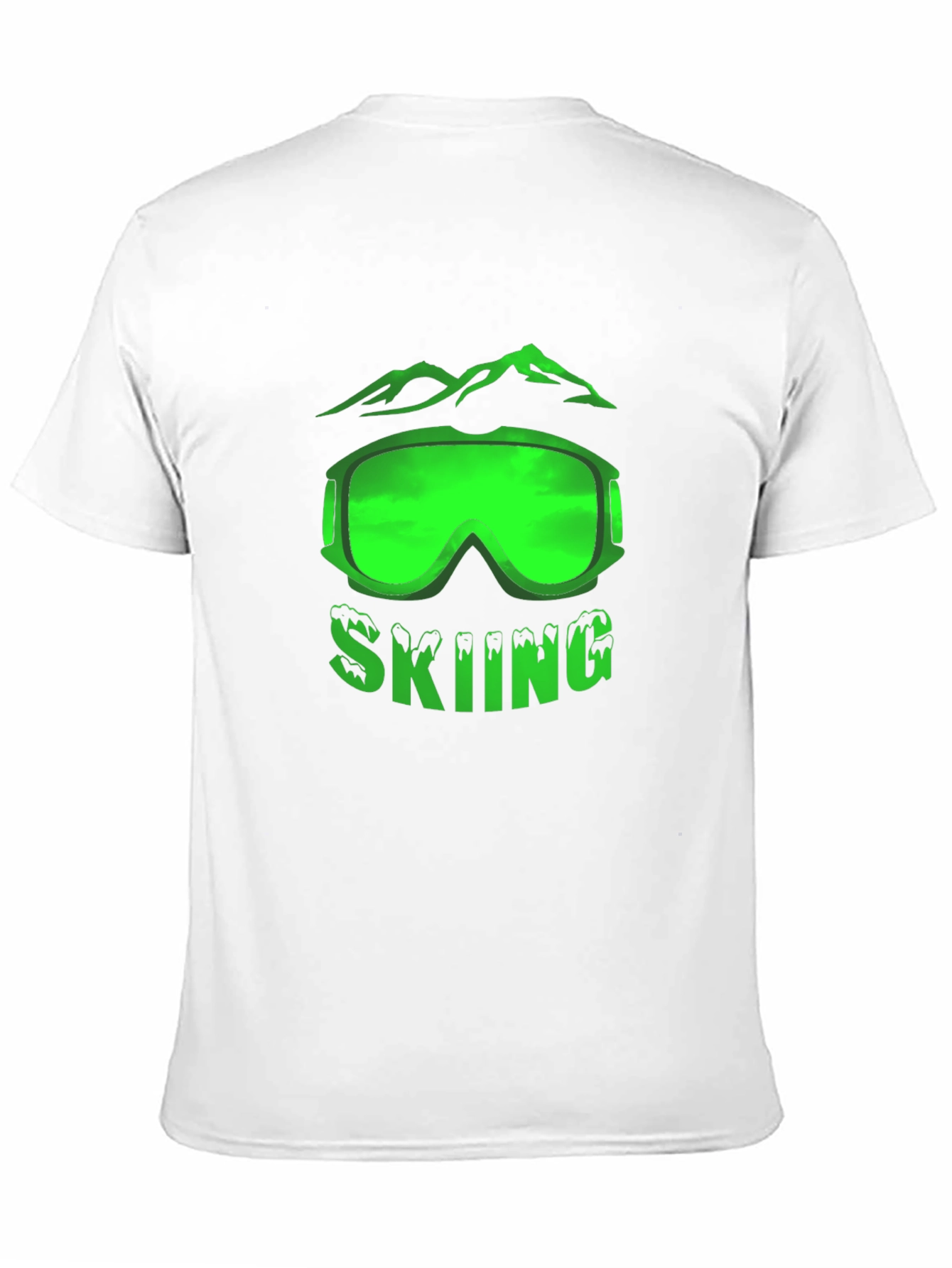 Skiing Graphic Tee