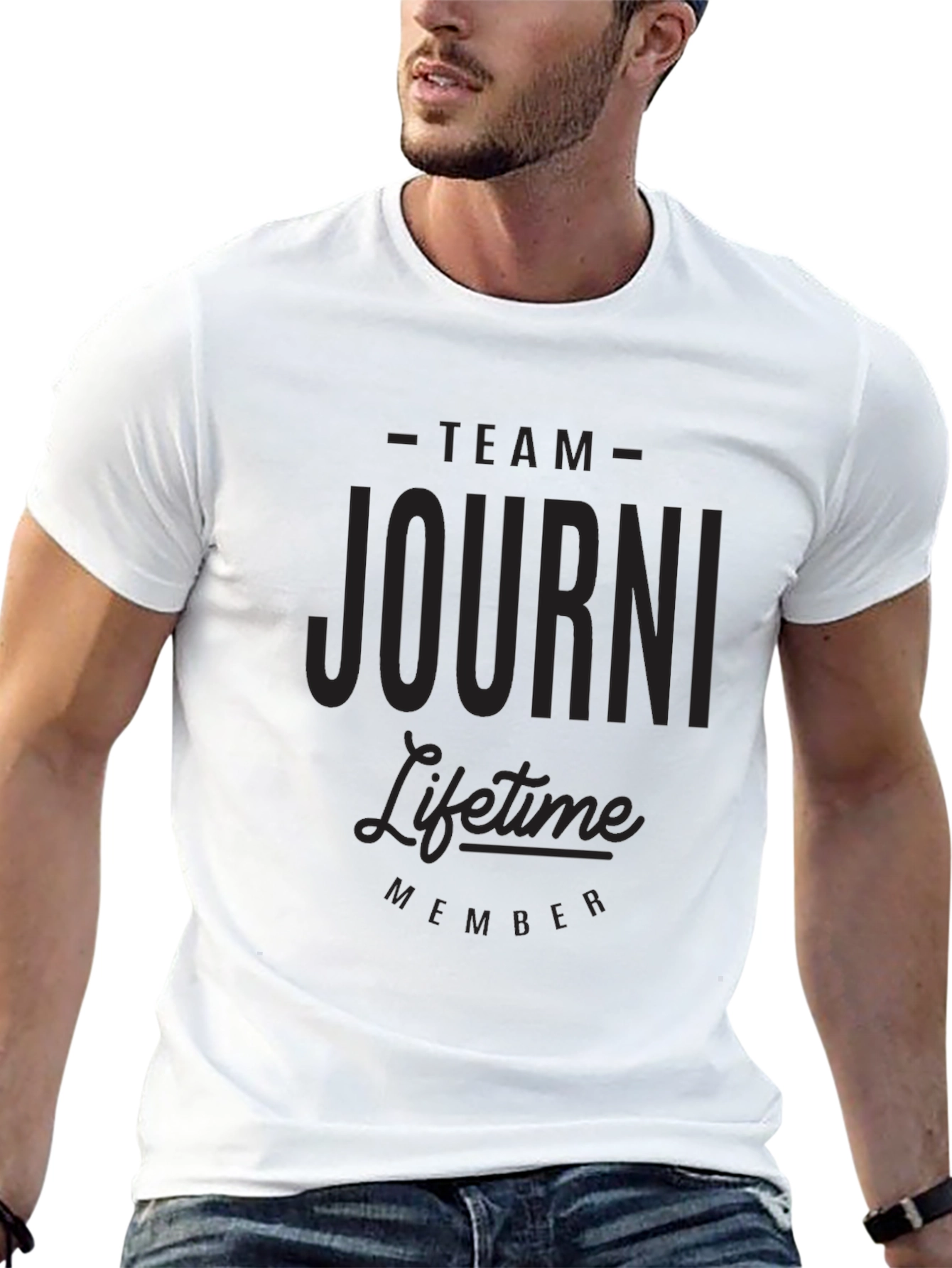 Team Journi Lifetime Member Black T-Shirt