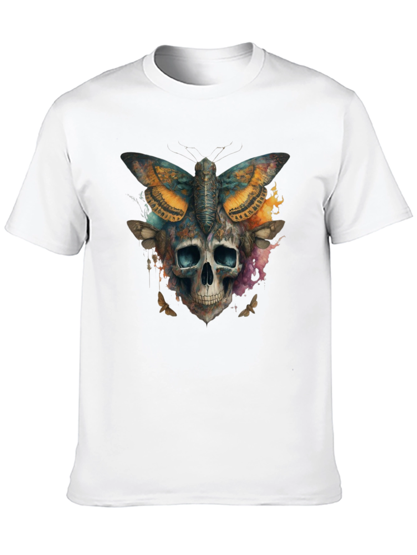 Skull Moth T-Shirt - Graphic Tee