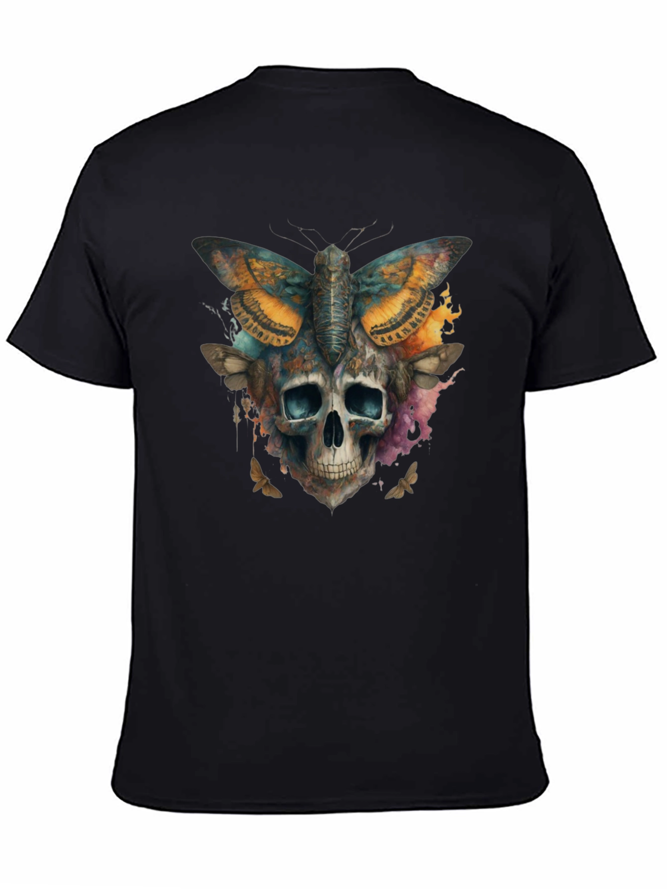 Skull Moth T-Shirt - Graphic Tee