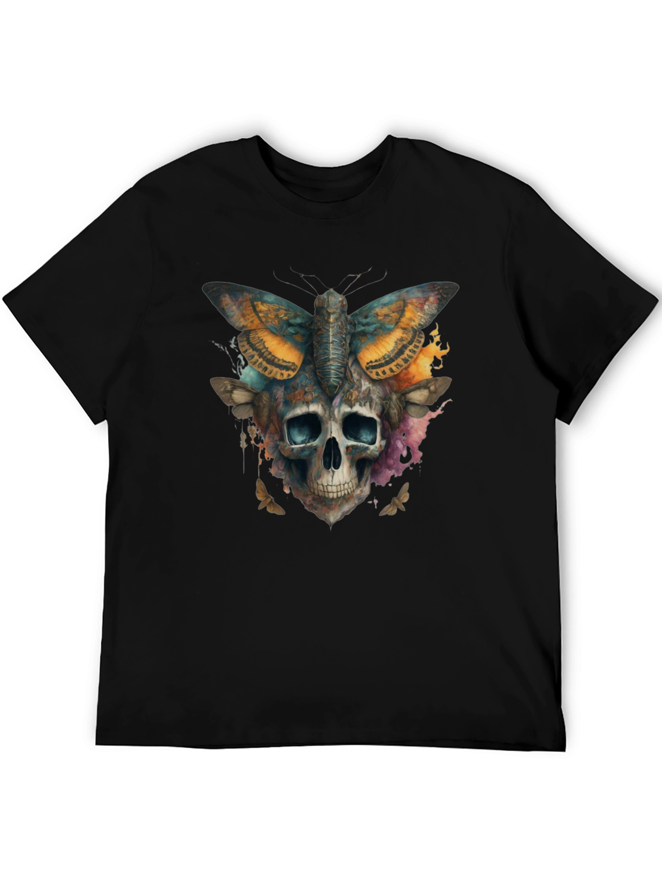 Skull Moth T-Shirt - Graphic Tee