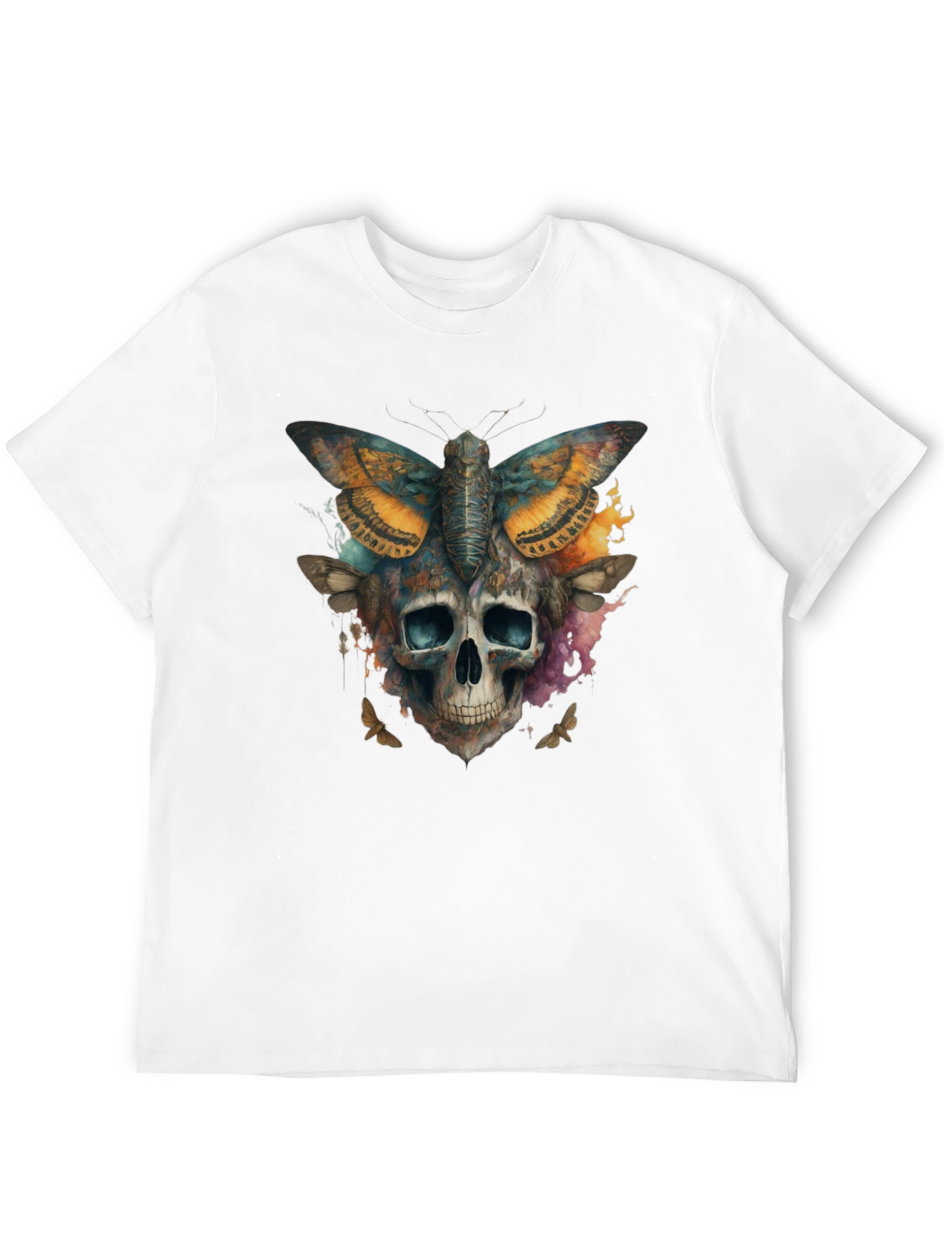 Skull Moth T-Shirt - Graphic Tee