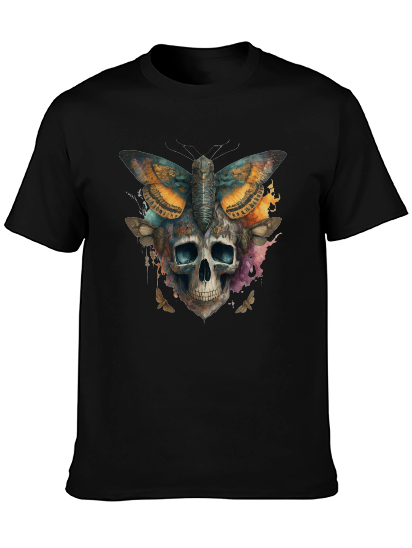 Skull Moth T-Shirt - Graphic Tee