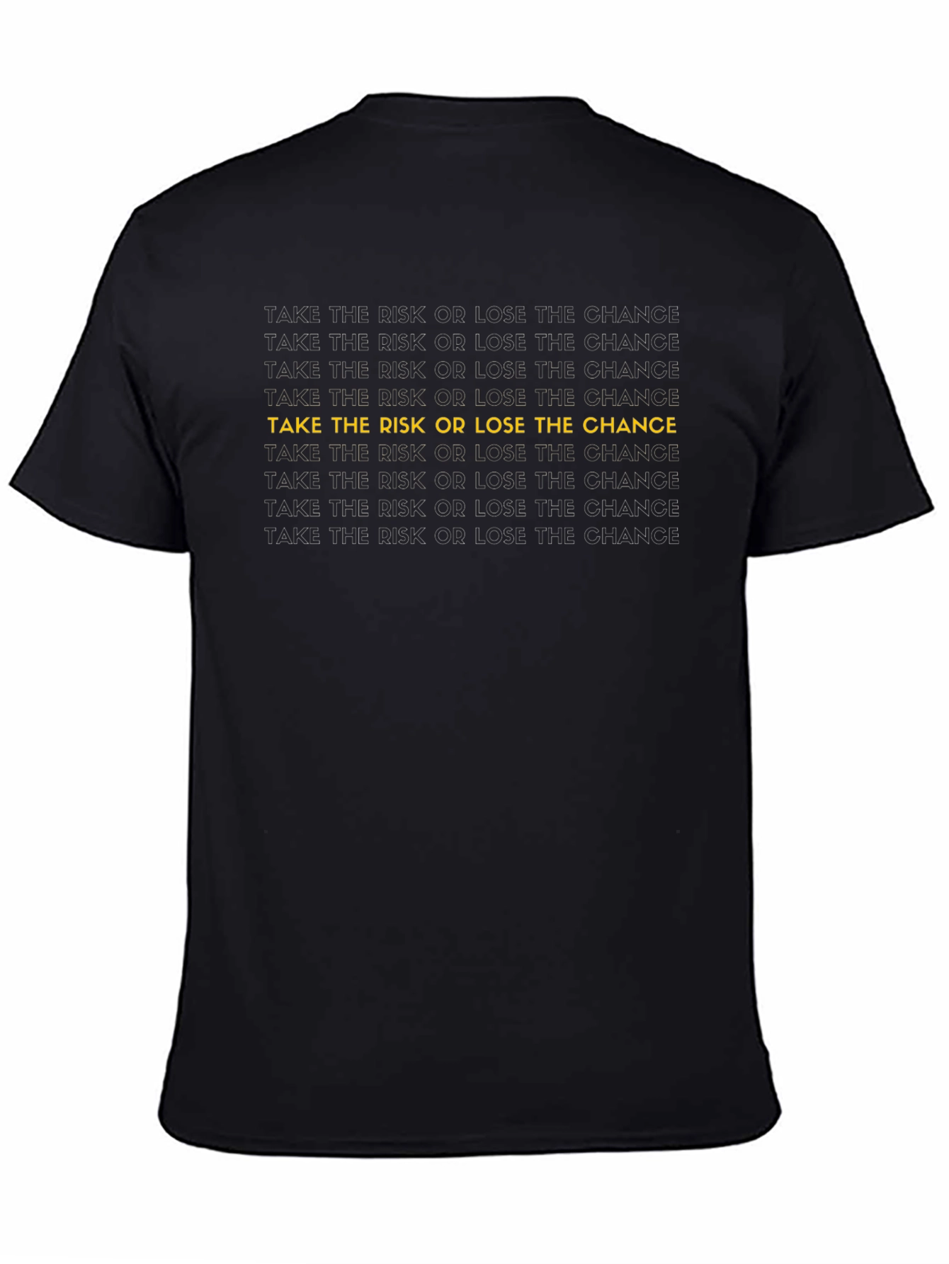 Risk Taker Graphic Tee - Black