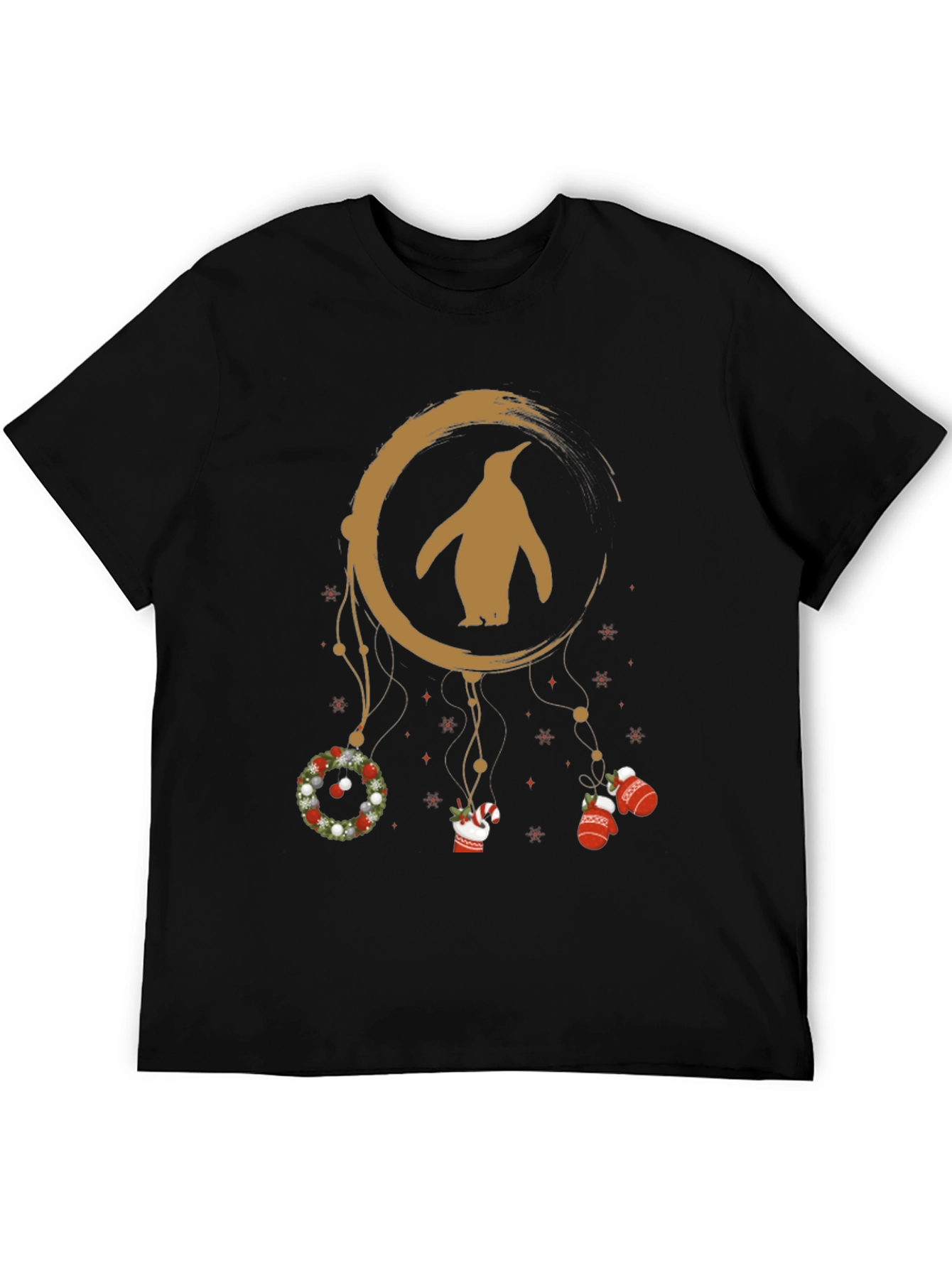 Penguin Christmas Dreamcatcher T-Shirt