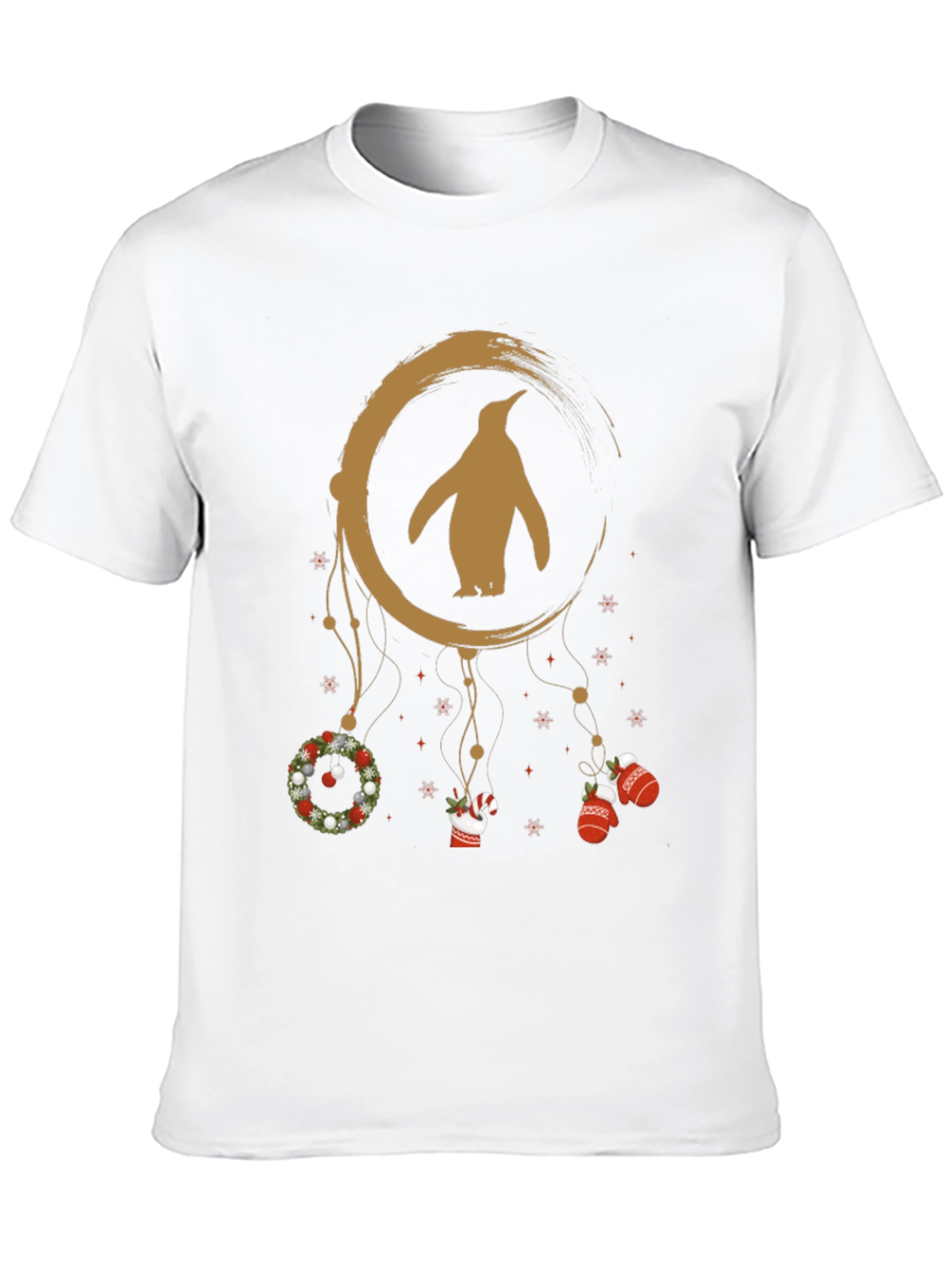 Penguin Christmas Dreamcatcher T-Shirt