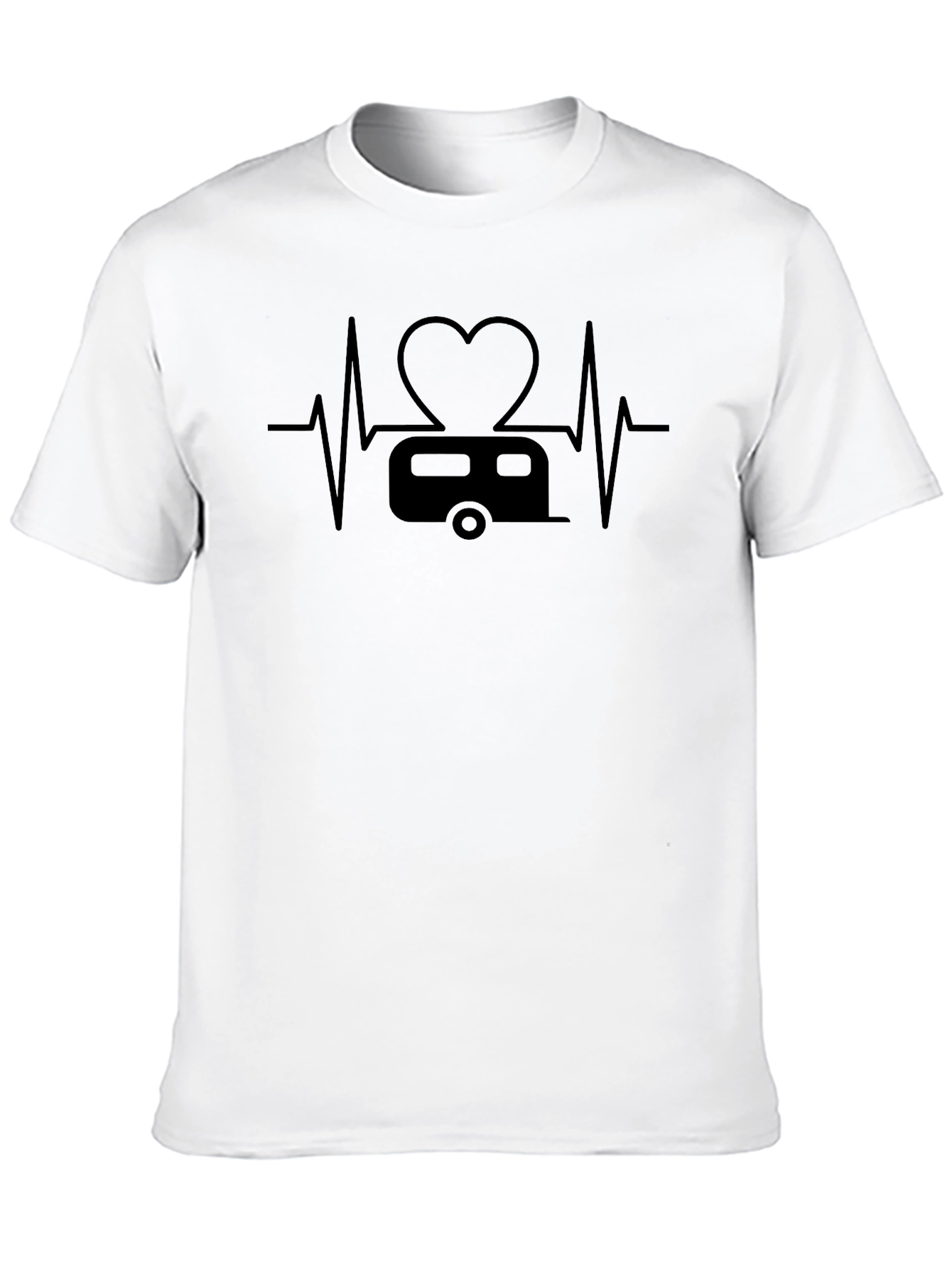 Camping Heartbeat T-Shirt