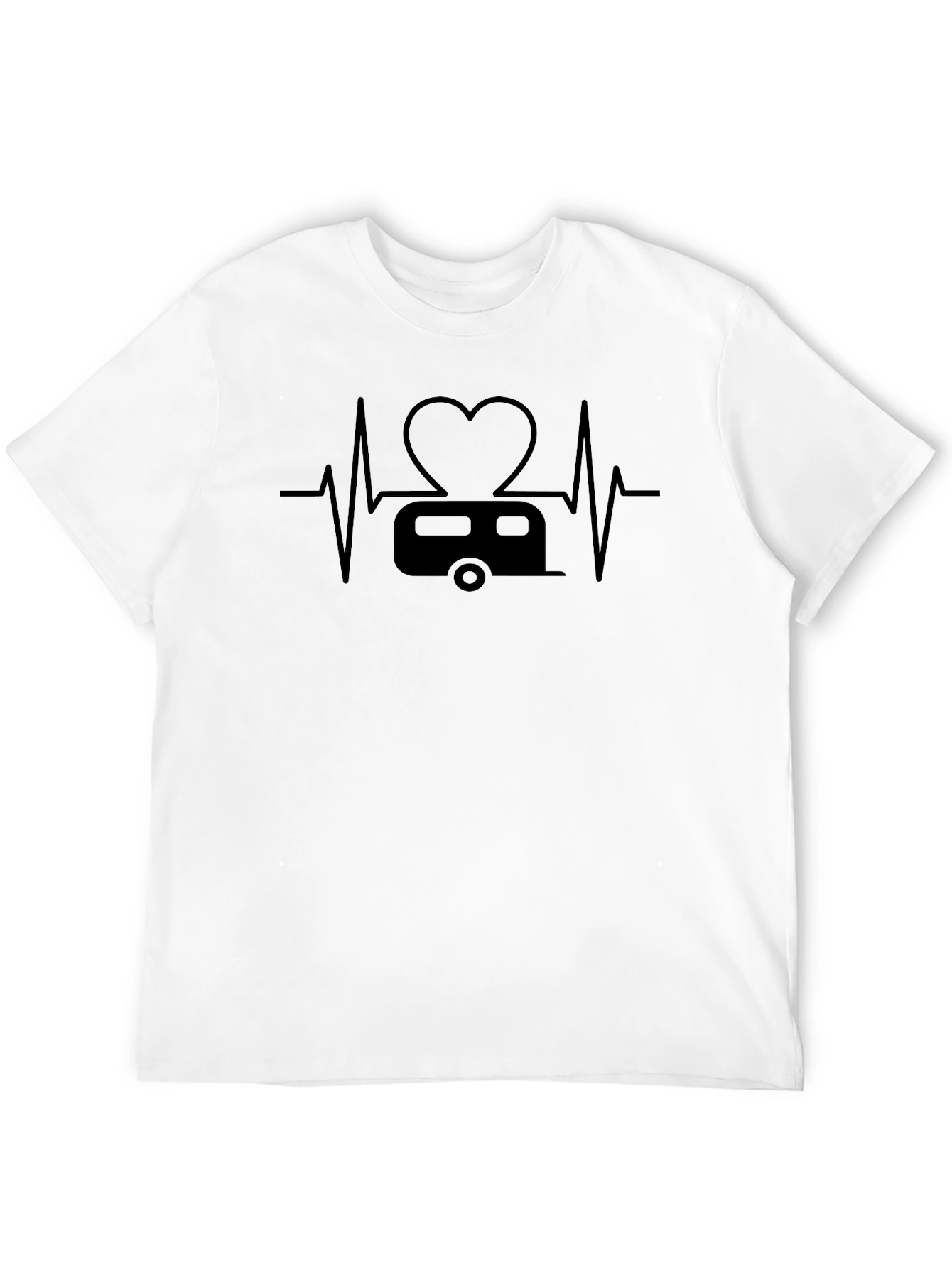 Camping Heartbeat T-Shirt