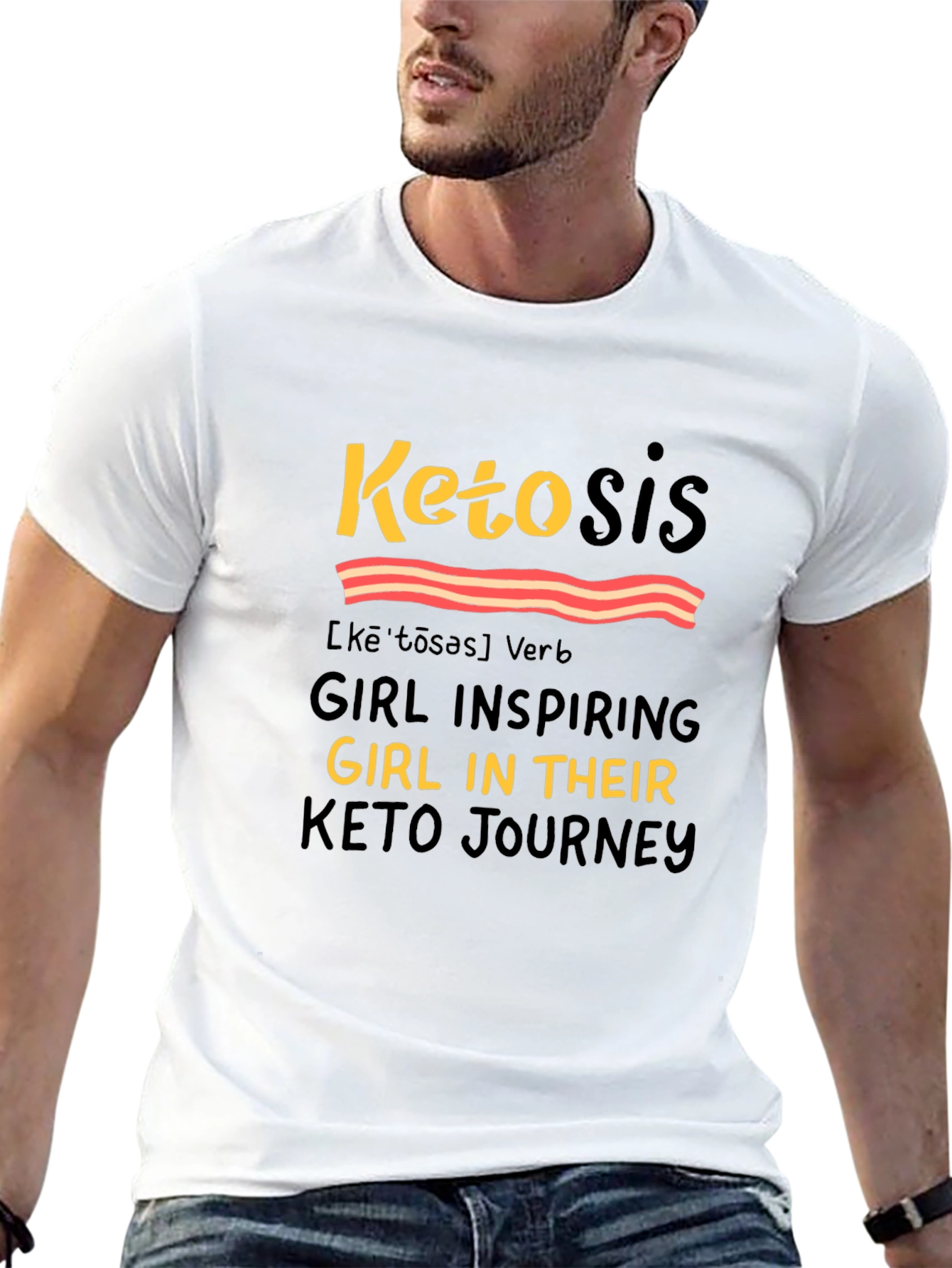 Ketosis Keto Journey Graphic Tee