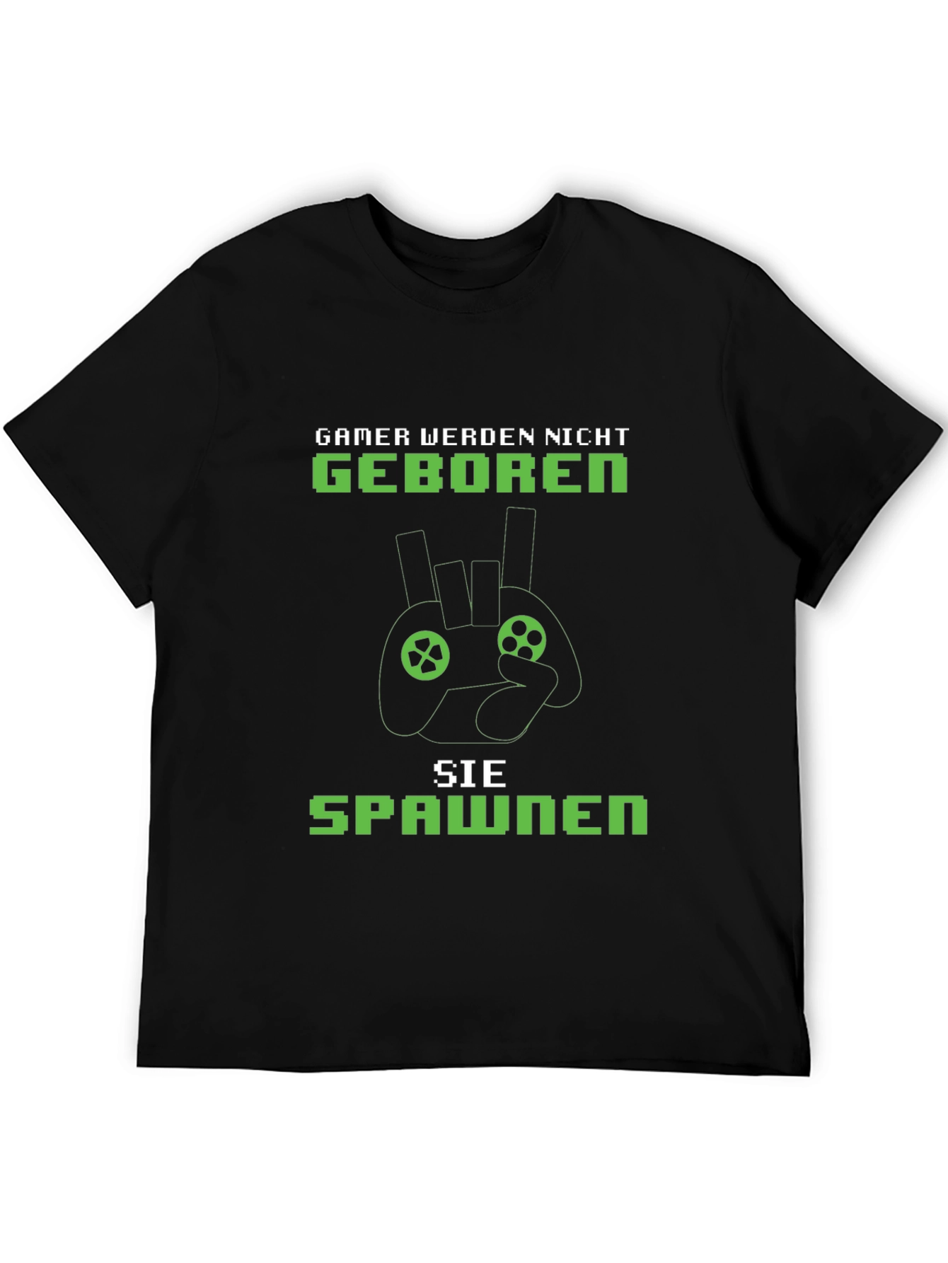 Gamer Born Spawned Graphic Tee