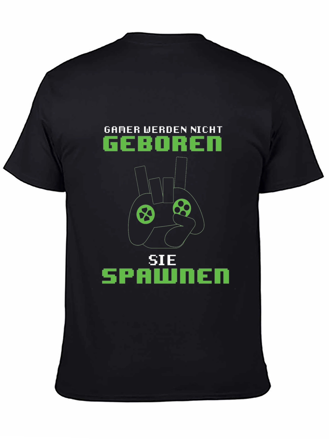 Gamer Born Spawned Graphic Tee