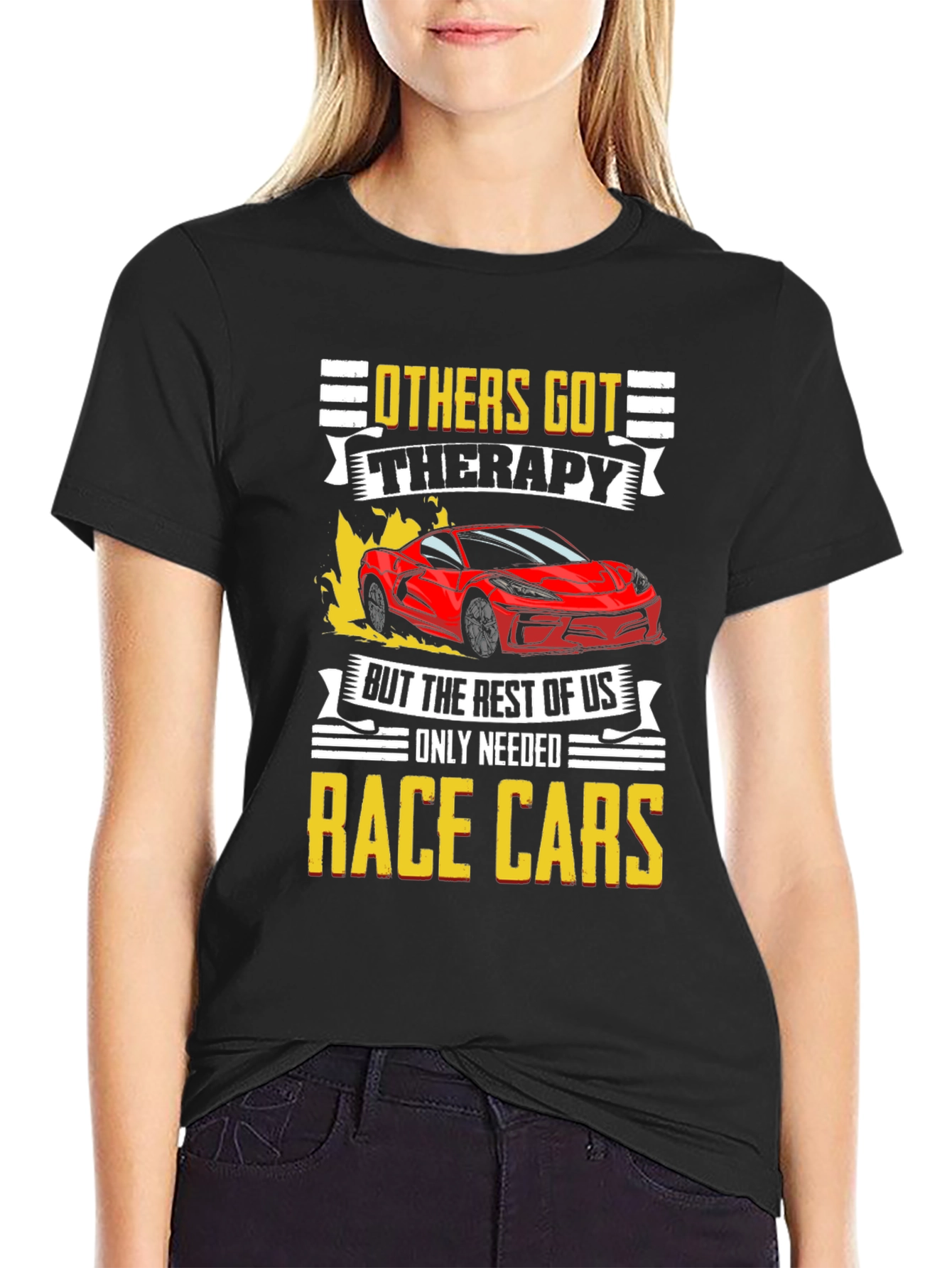 Race Car Therapy T-Shirt